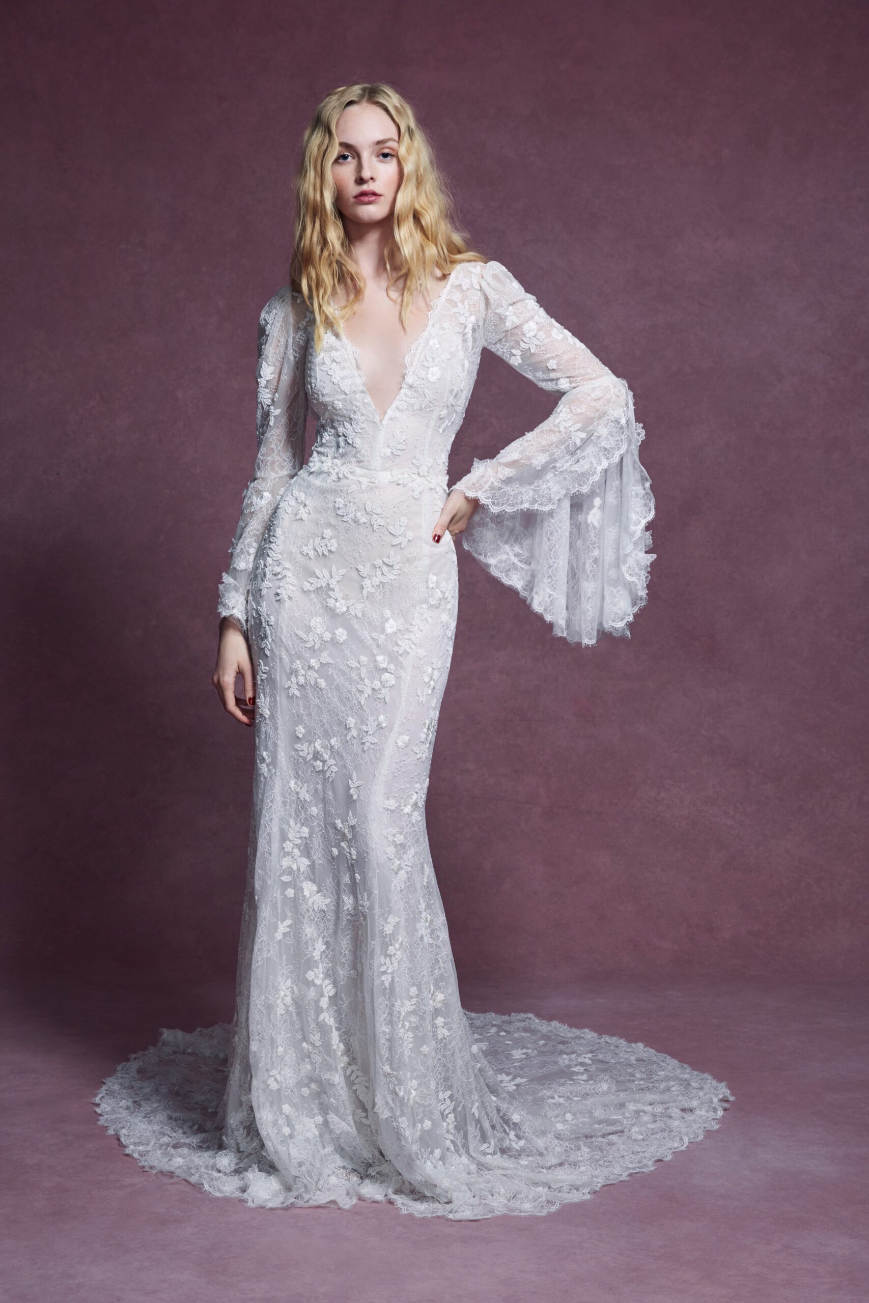 Marchesa F/W 20 Bridal Look 6