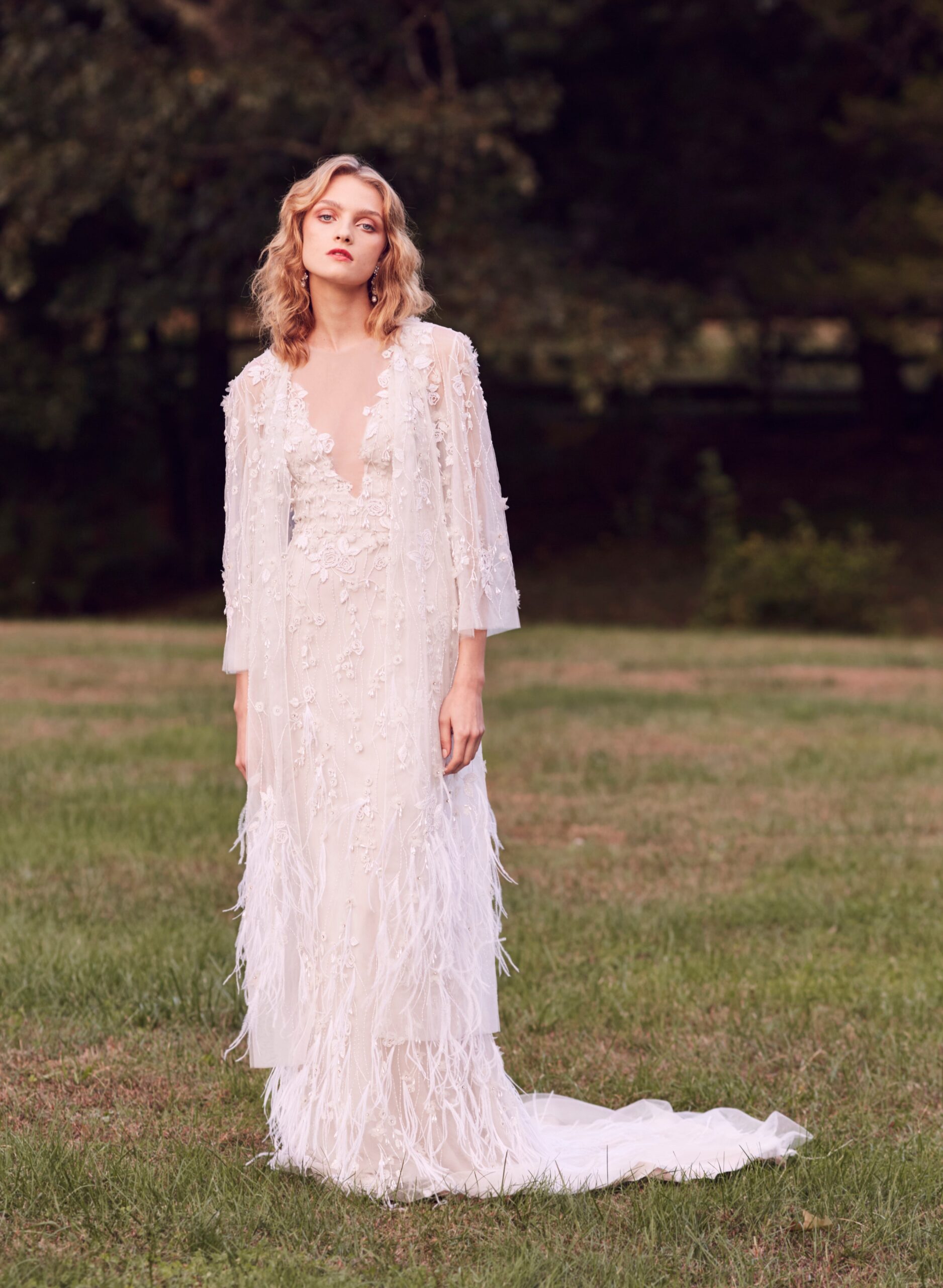 Marchesa F/W 19 Bridal Look 6