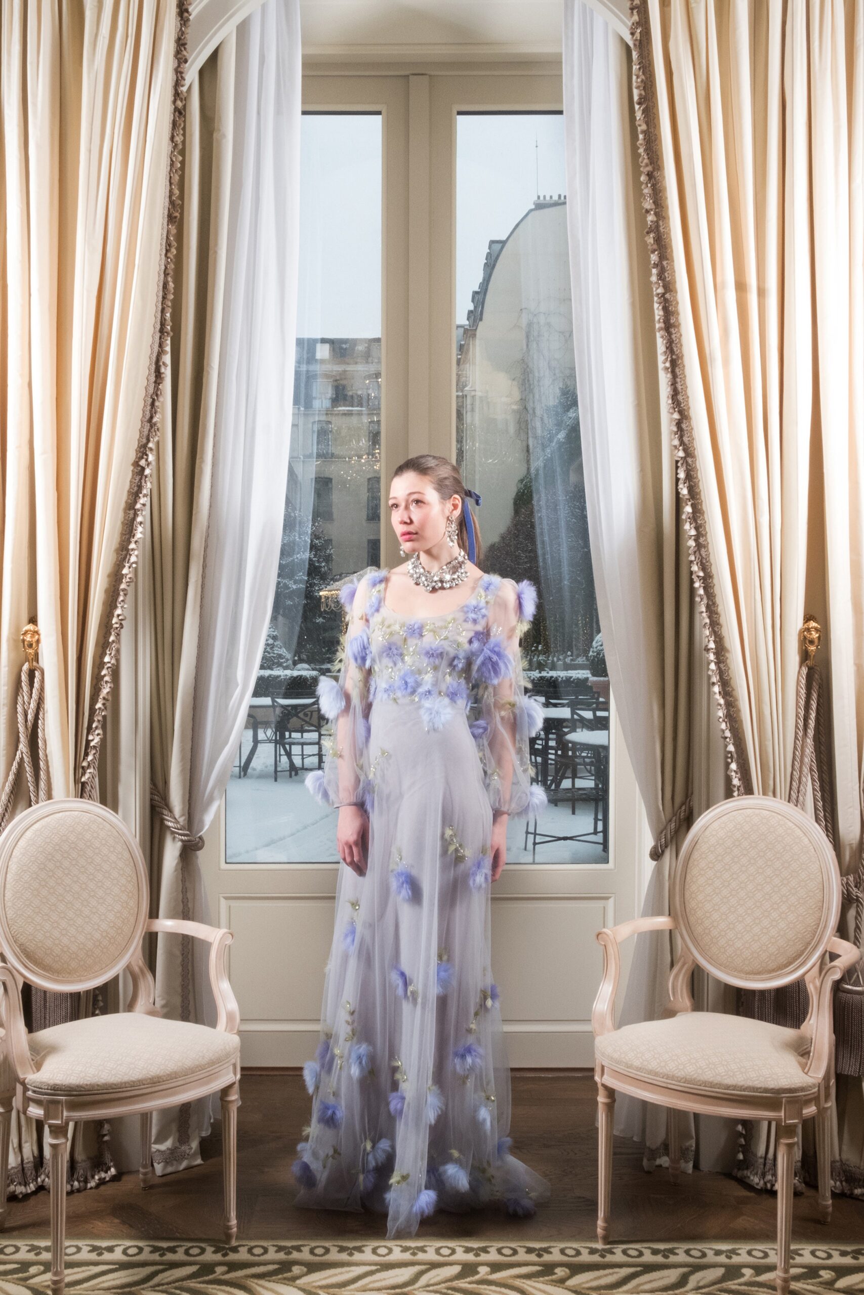 Luisa Beccaria S/S 19 Couture Look 7