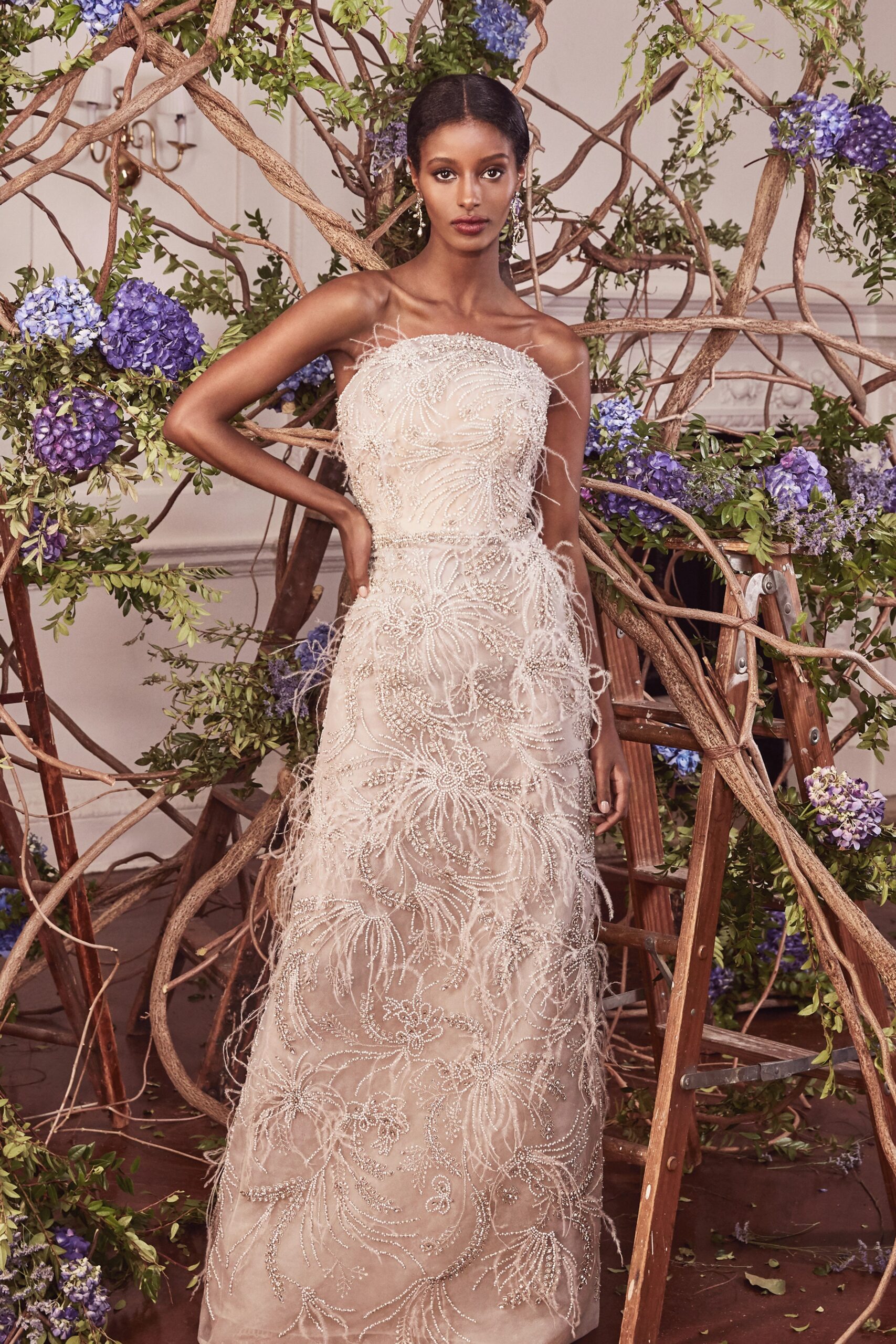 Marchesa F/W 19 Look 7