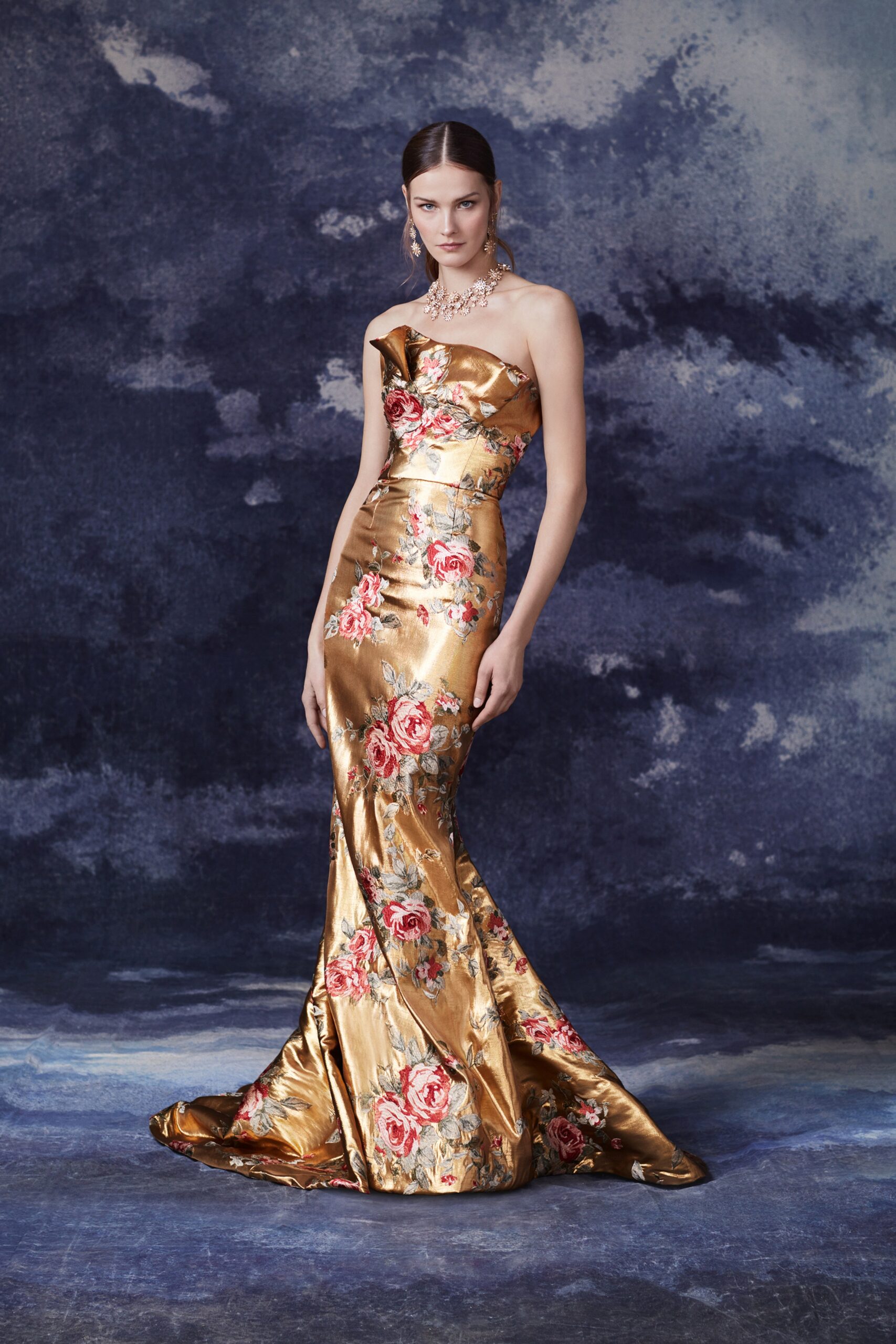 Marchesa F/W 20 Look 7