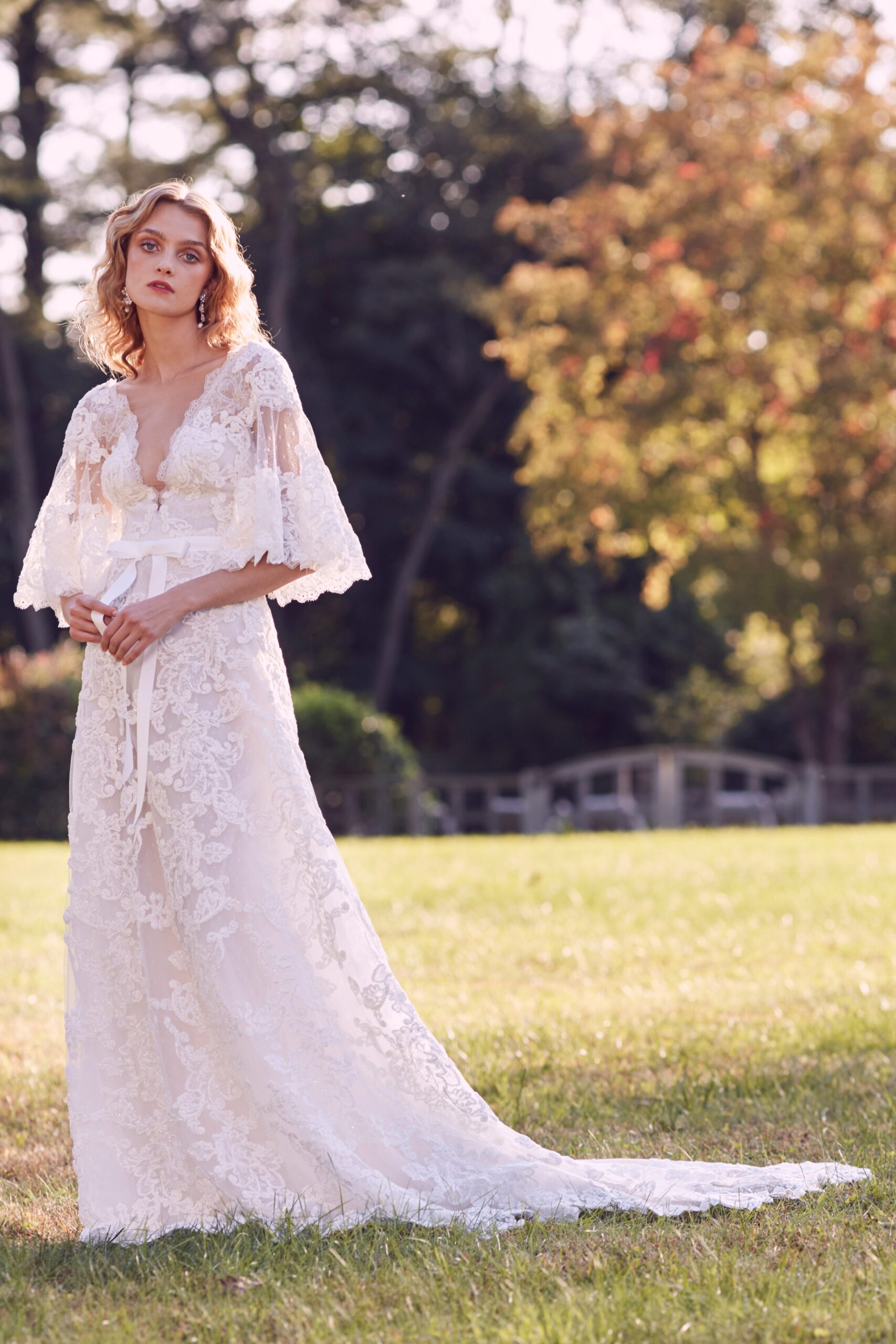 Marchesa F/W 19 Bridal Look 7