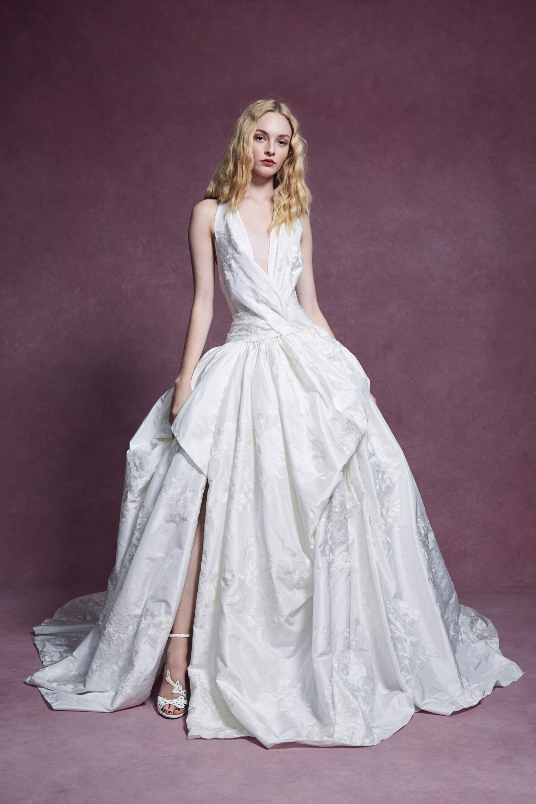 Marchesa F/W 20 Bridal Look 8