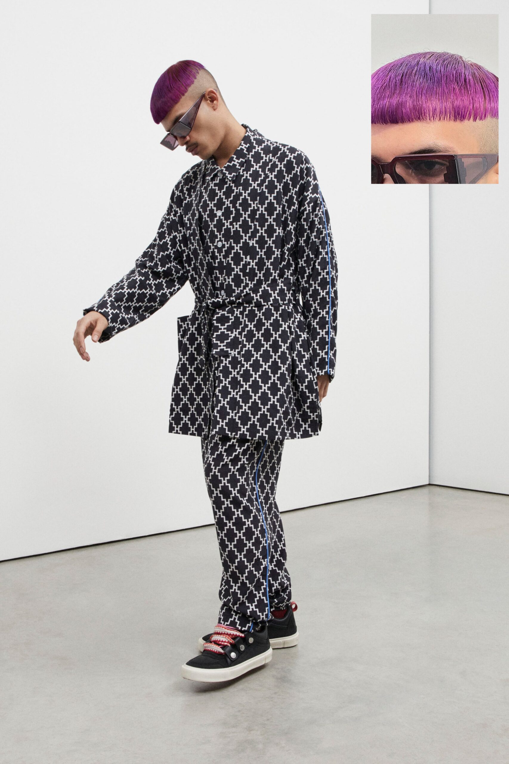 Marcelo Burlon County of Milan F/W 22 Menswear Look 8