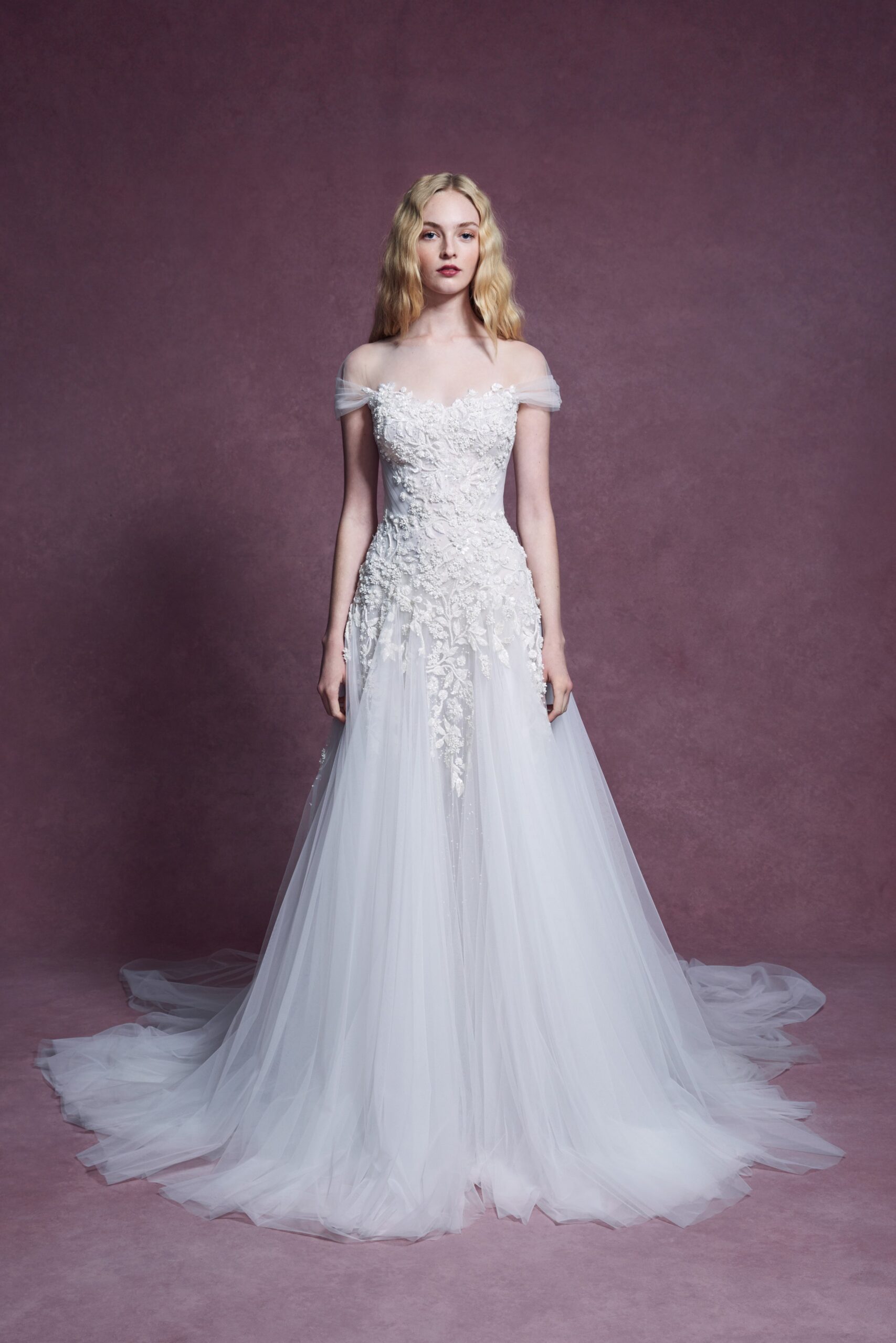 Marchesa F/W 20 Bridal Look 9