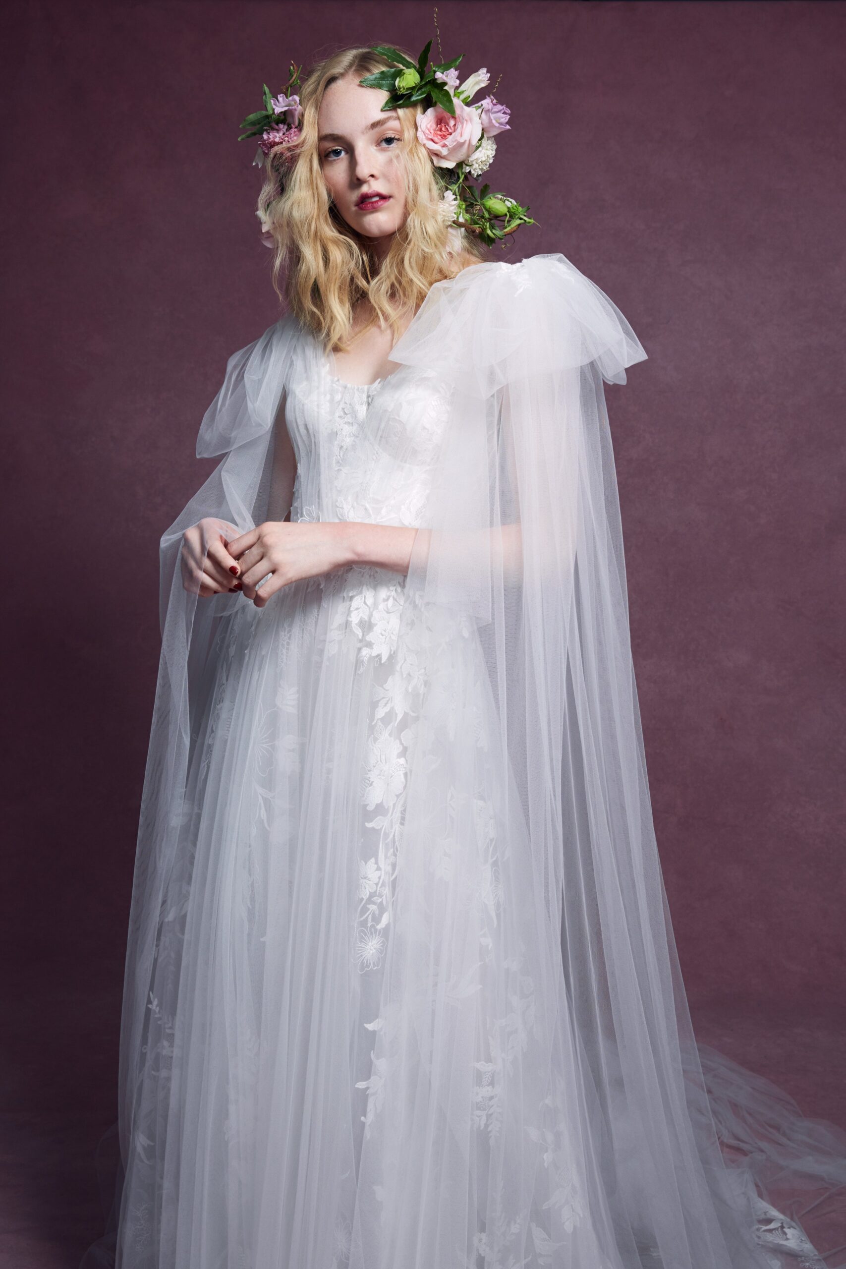 Marchesa F/W 20 Bridal Look 10