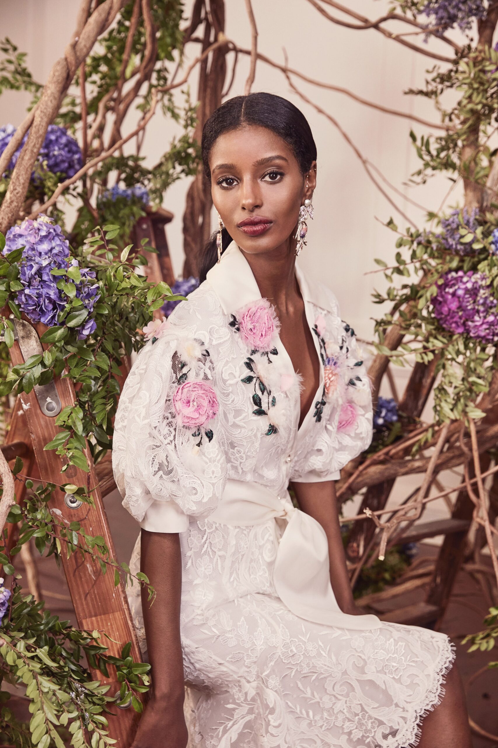 Marchesa F/W 19 Look 10