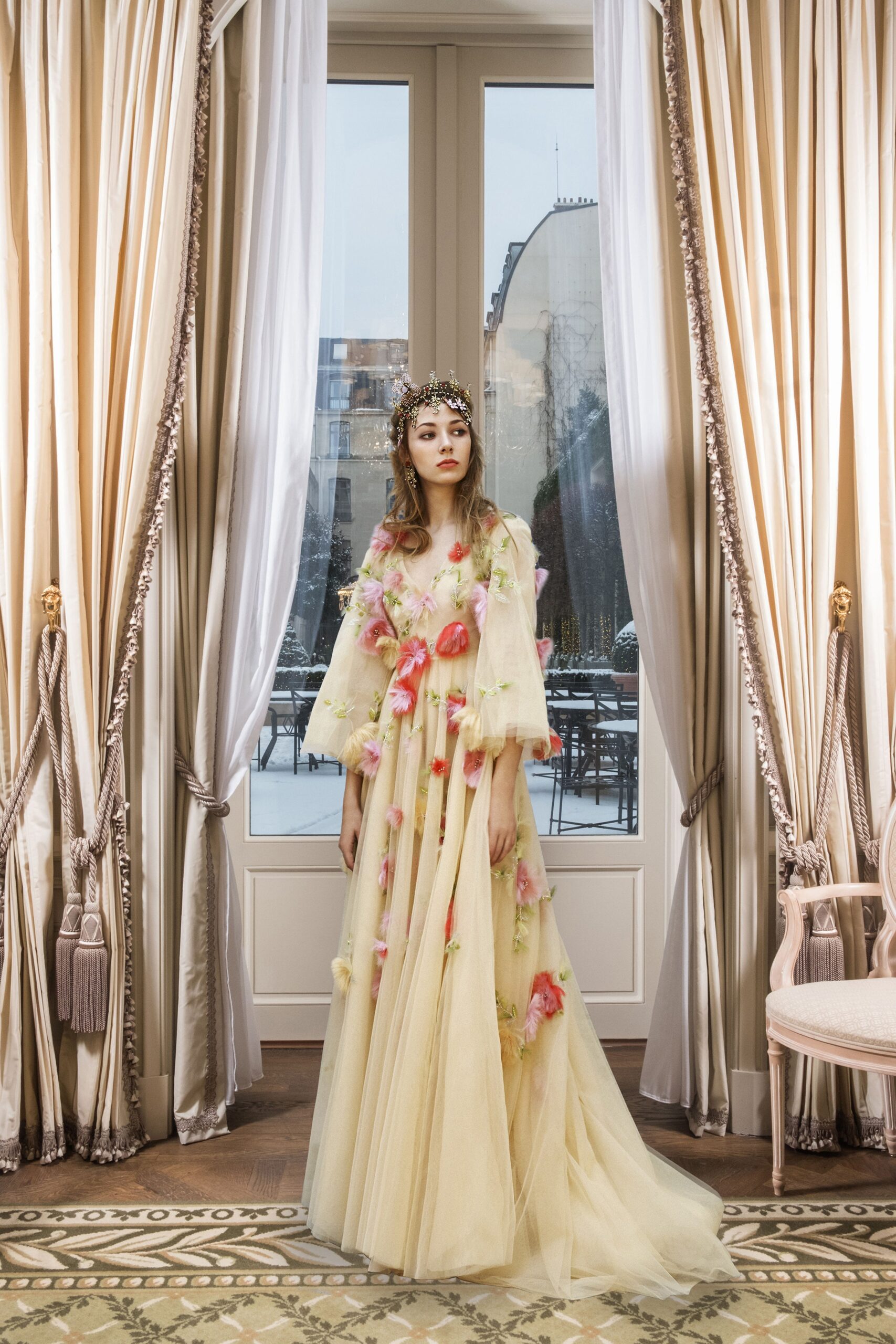 Luisa Beccaria S/S 19 Couture Look 11