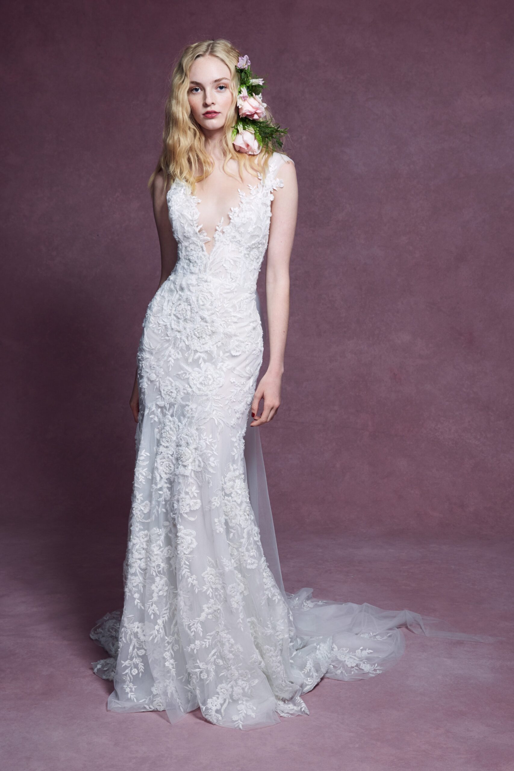 Marchesa F/W 20 Bridal Look 11