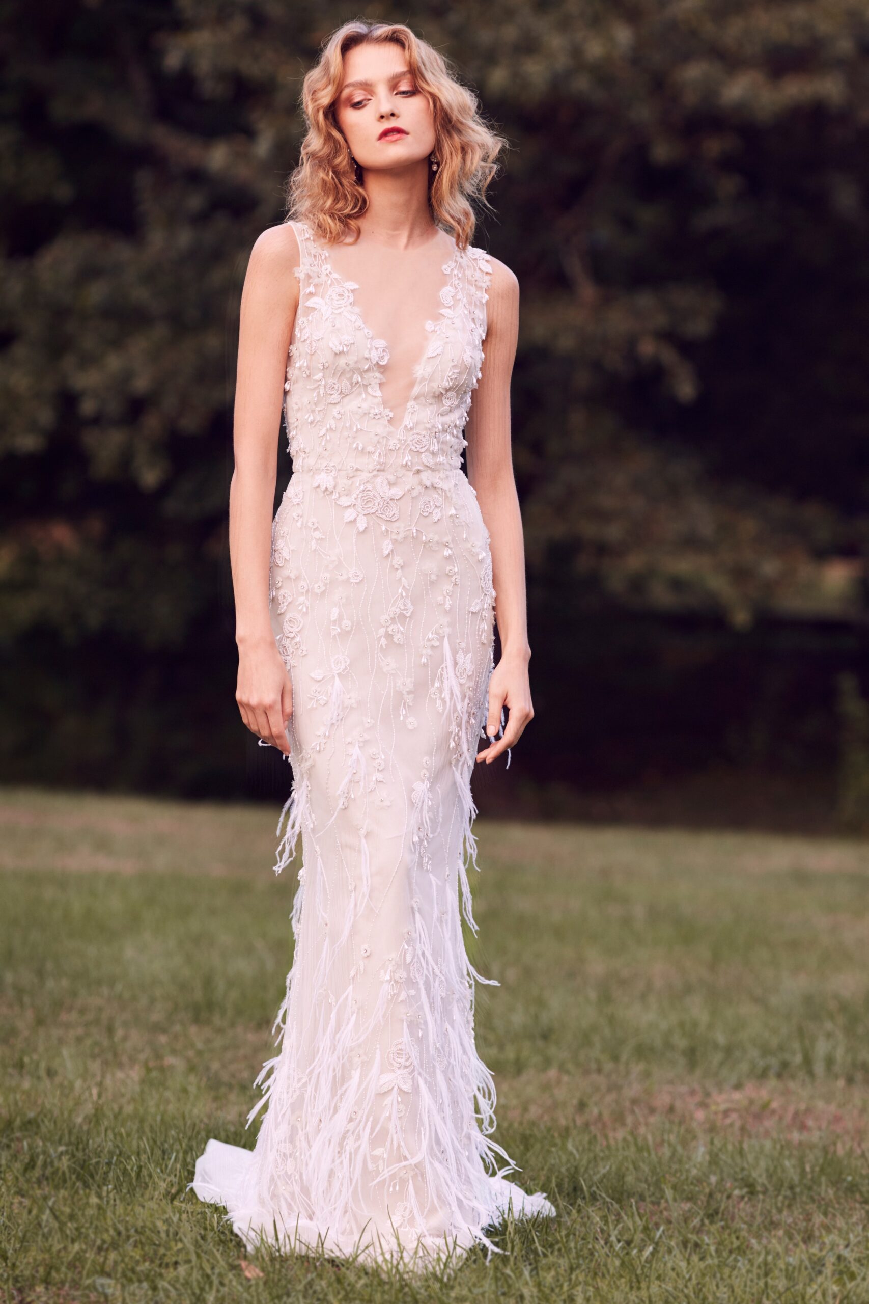 Marchesa F/W 19 Bridal Look 10