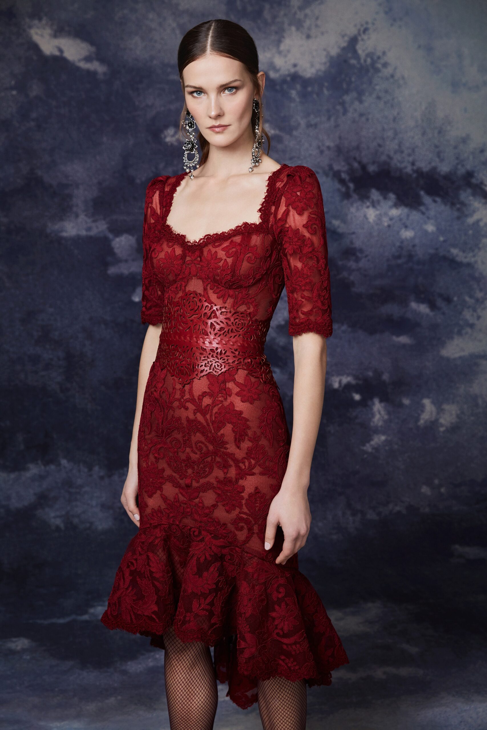 Marchesa F/W 20 Look 13