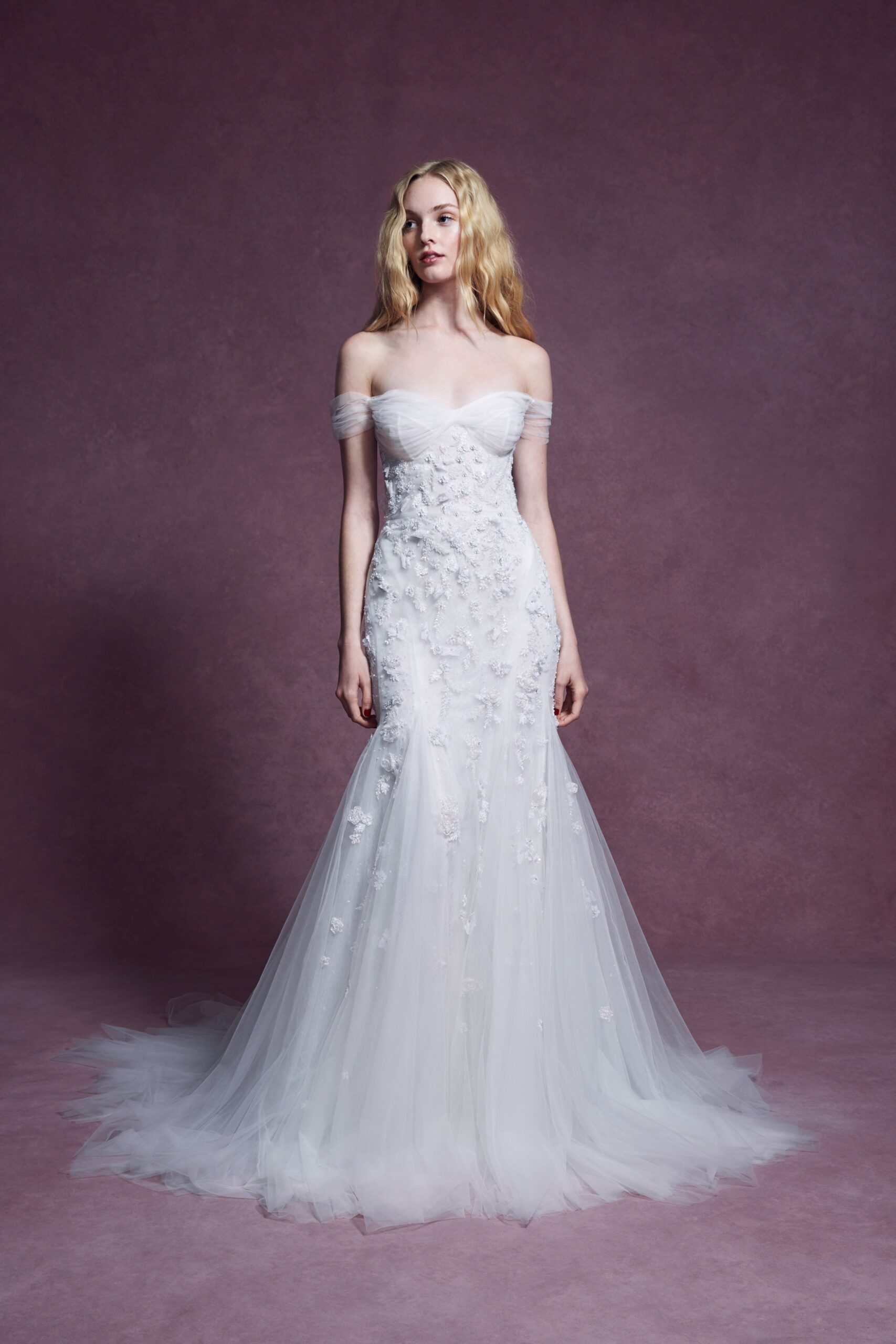 Marchesa F/W 20 Bridal Look 14