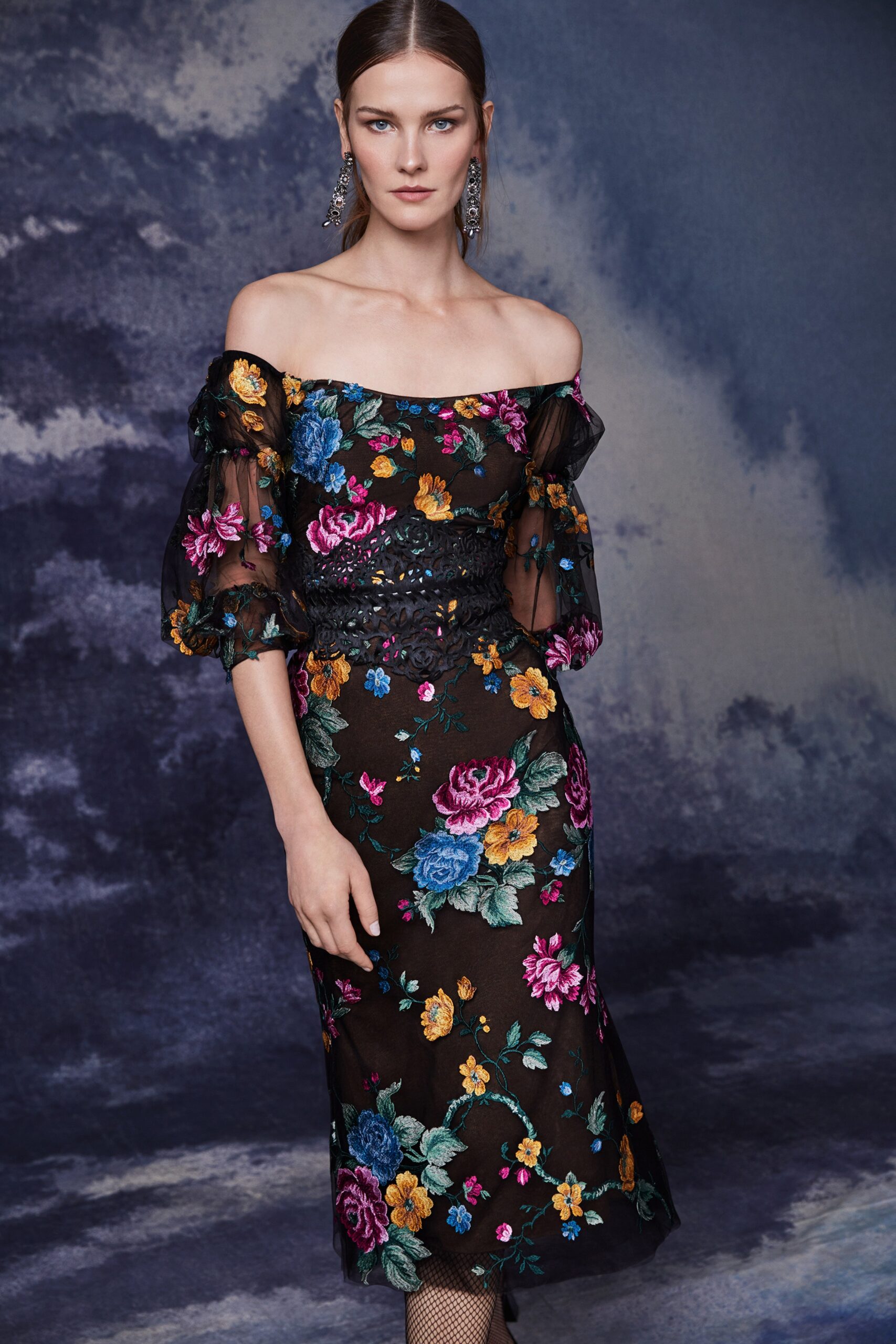 Marchesa F/W 20 Look 14