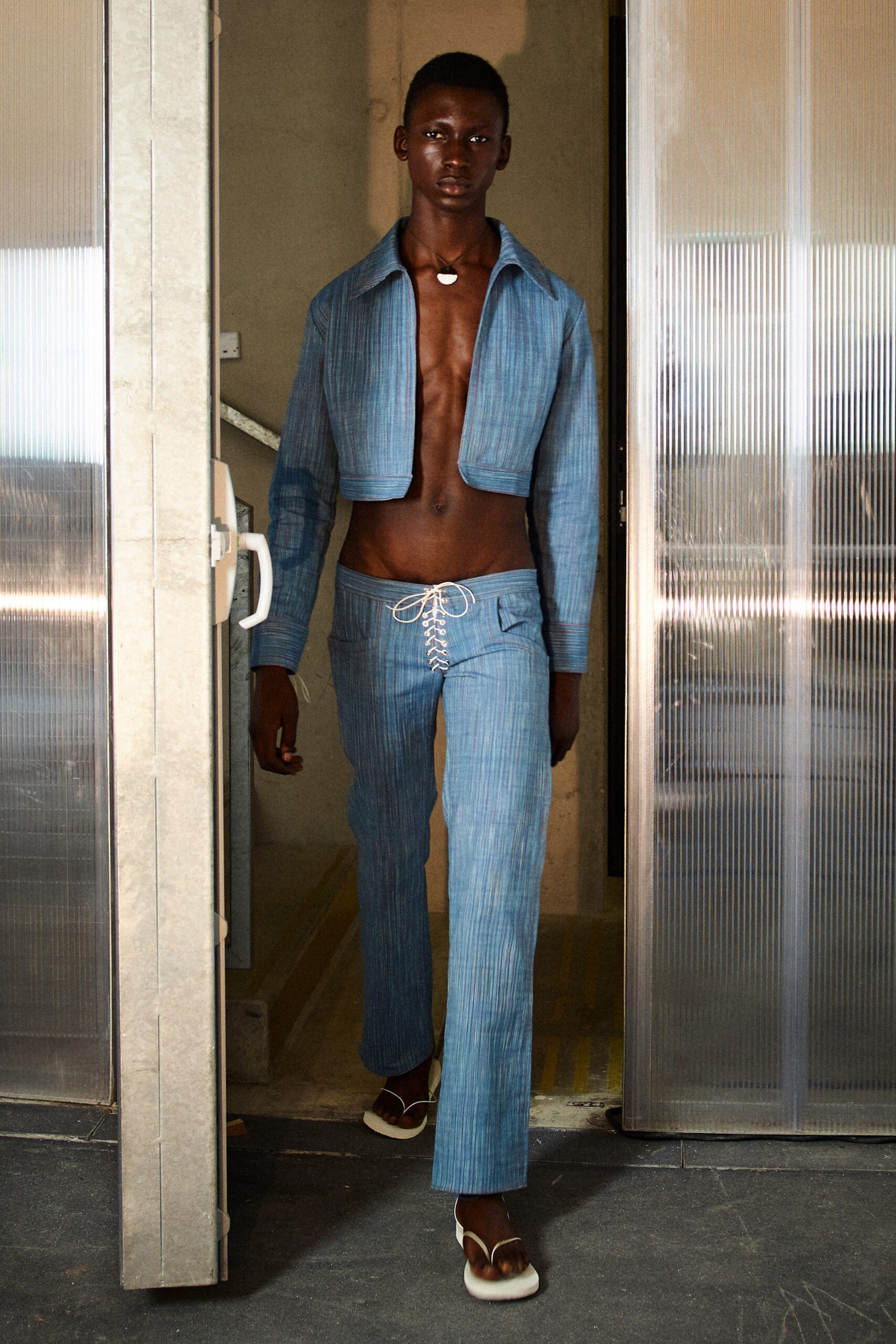 Ludovic de Saint Sernin S/S 19 Menswear Look 15