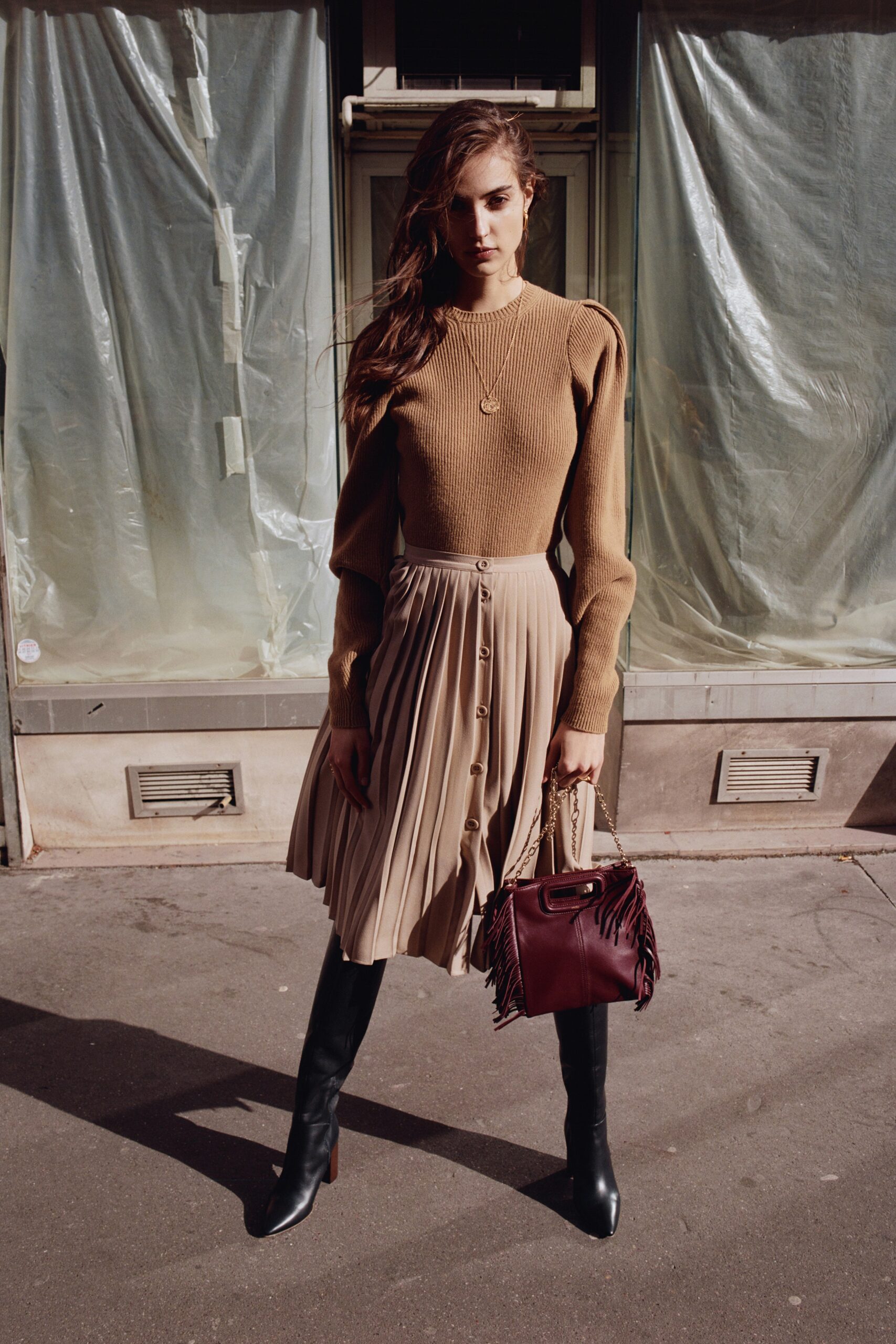 Maje F/W 19 Look 14