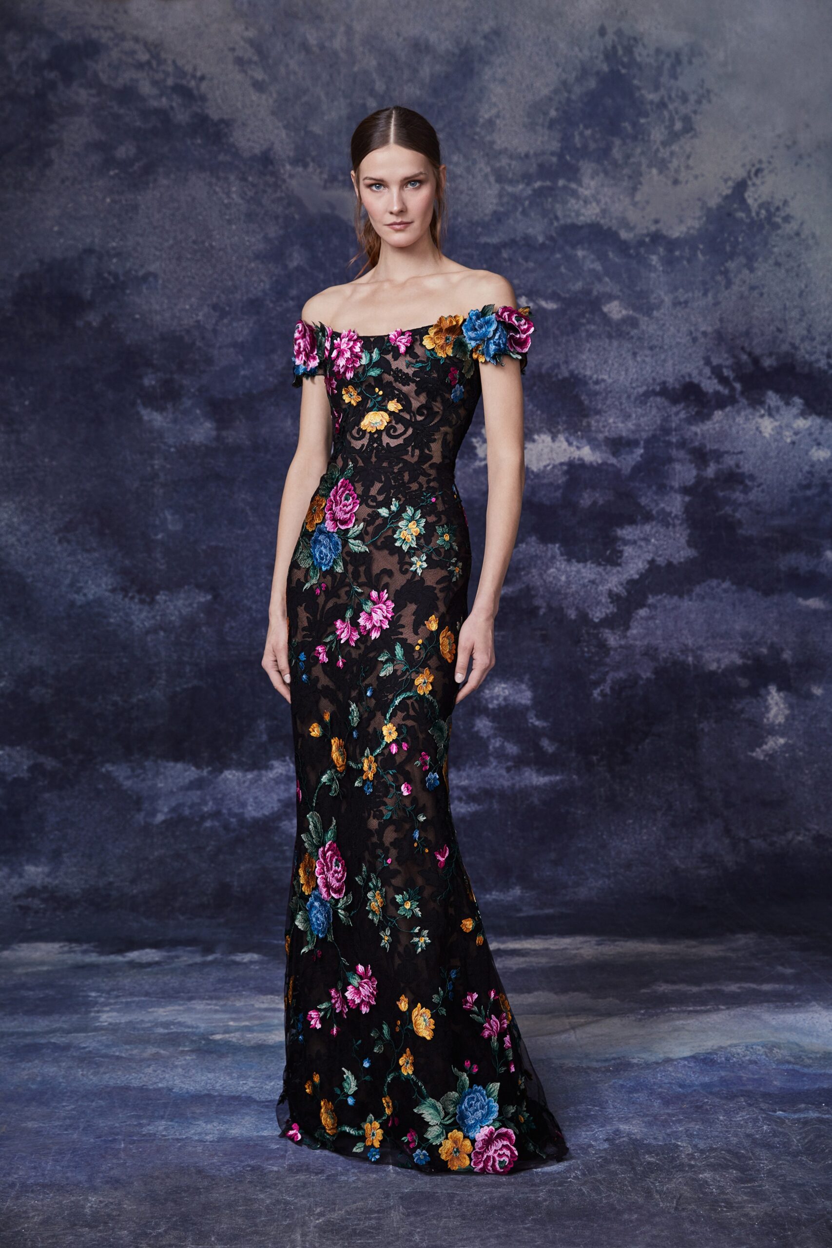 Marchesa F/W 20 Look 16
