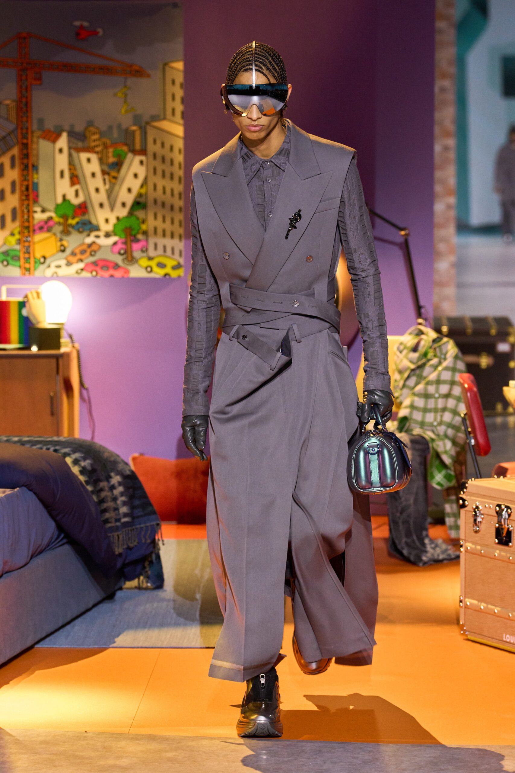 Louis Vuitton F/W 23 Menswear Look 16