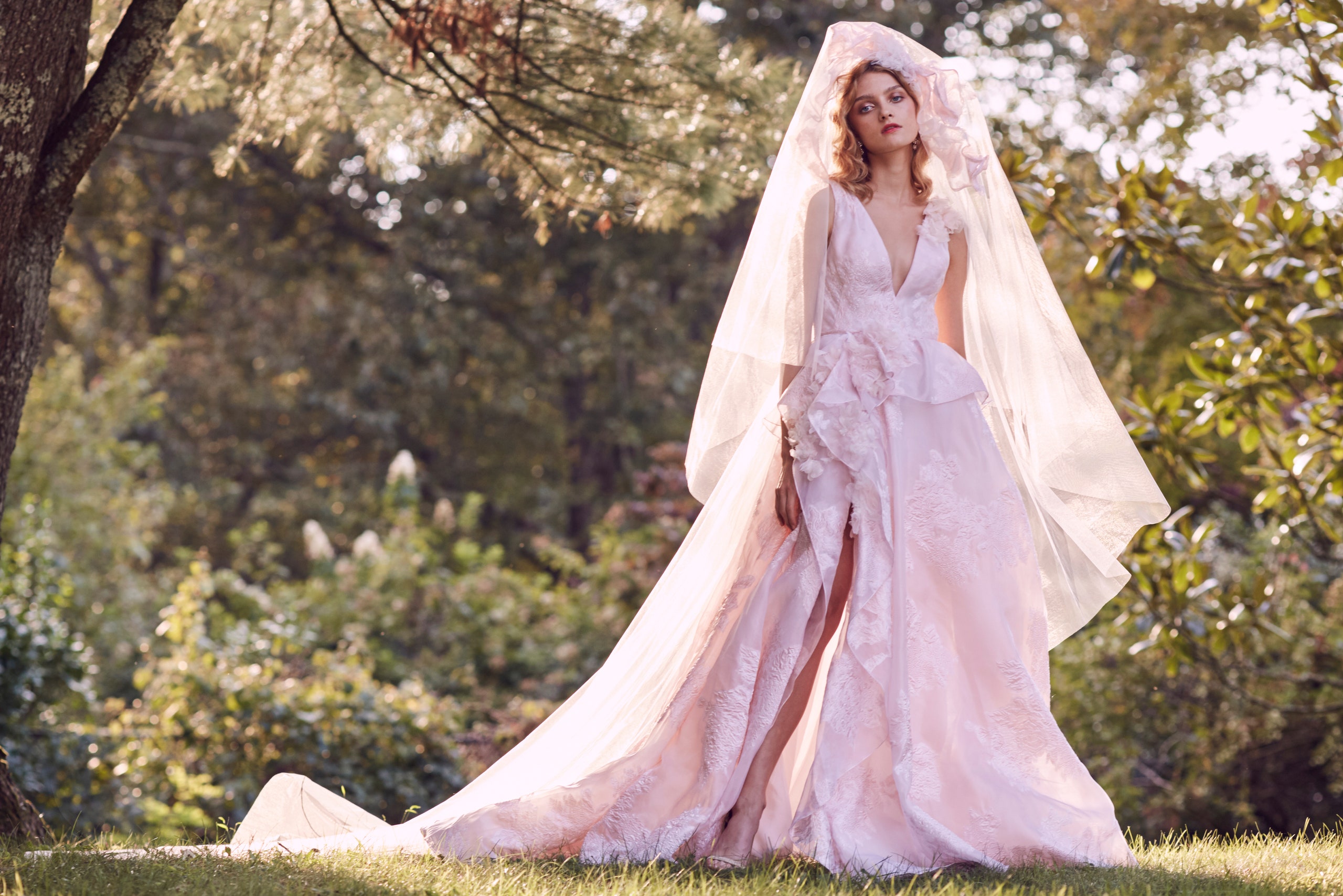 Marchesa F/W 19 Bridal Look 15