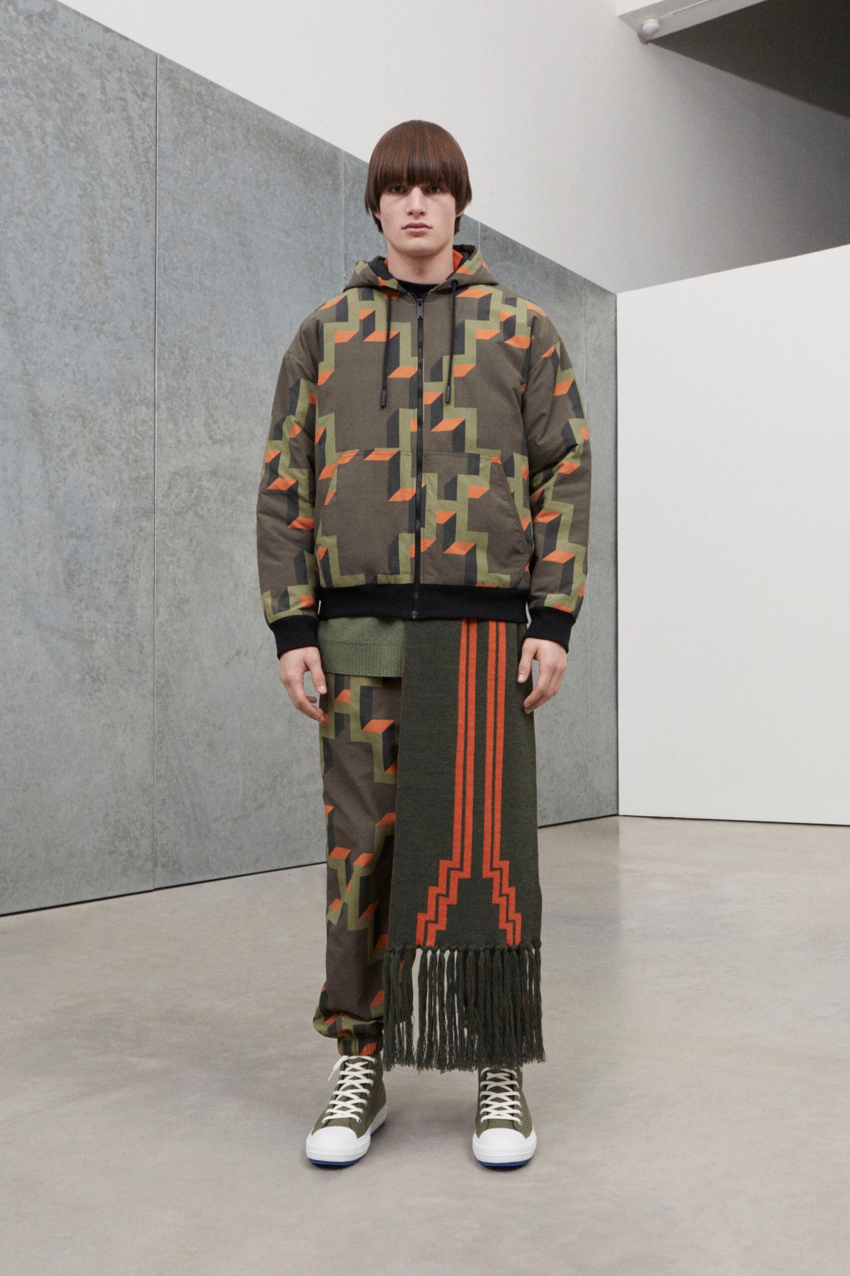 Marcelo Burlon County of Milan F/W 22 Menswear Look 17