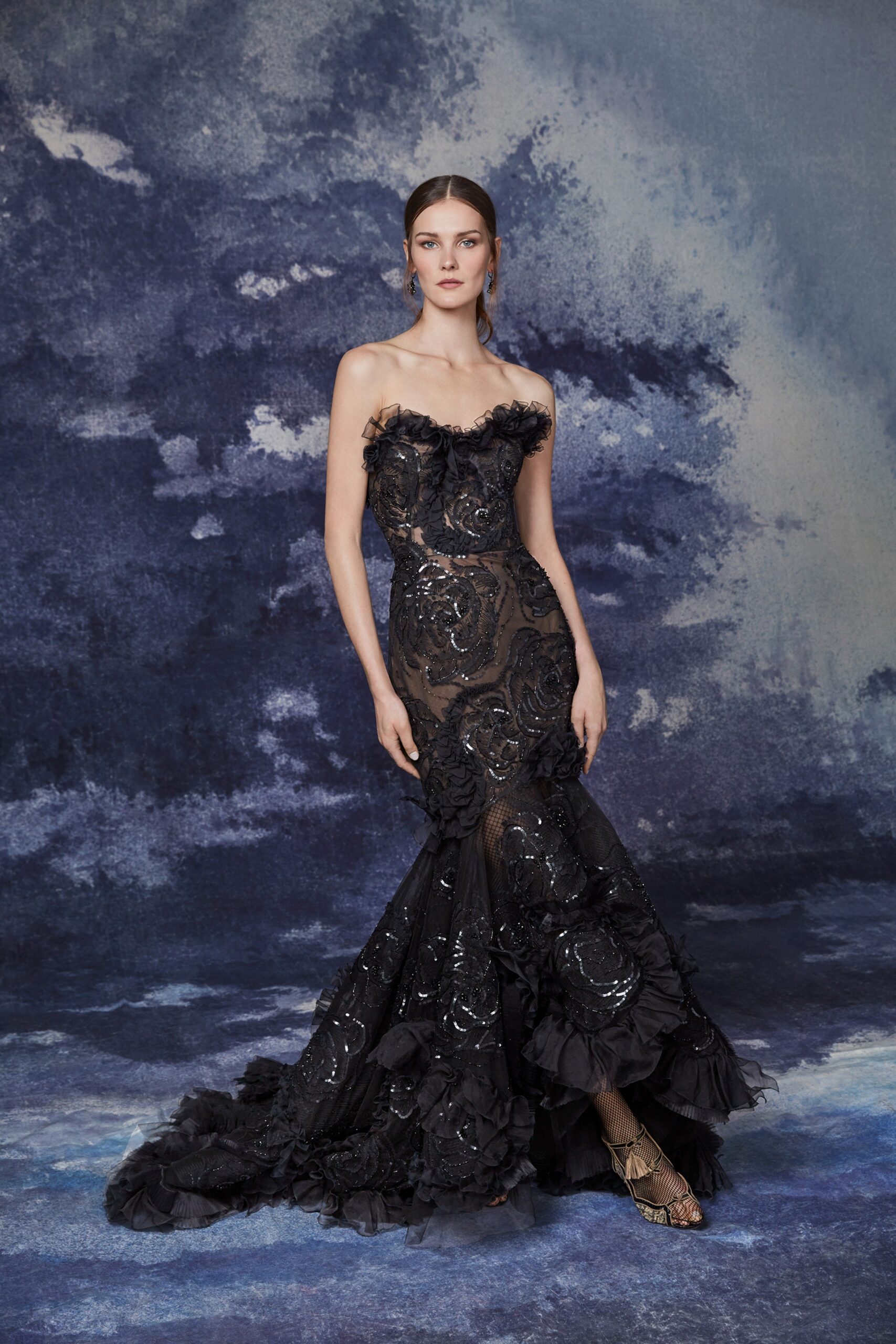 Marchesa F/W 20 Look 19