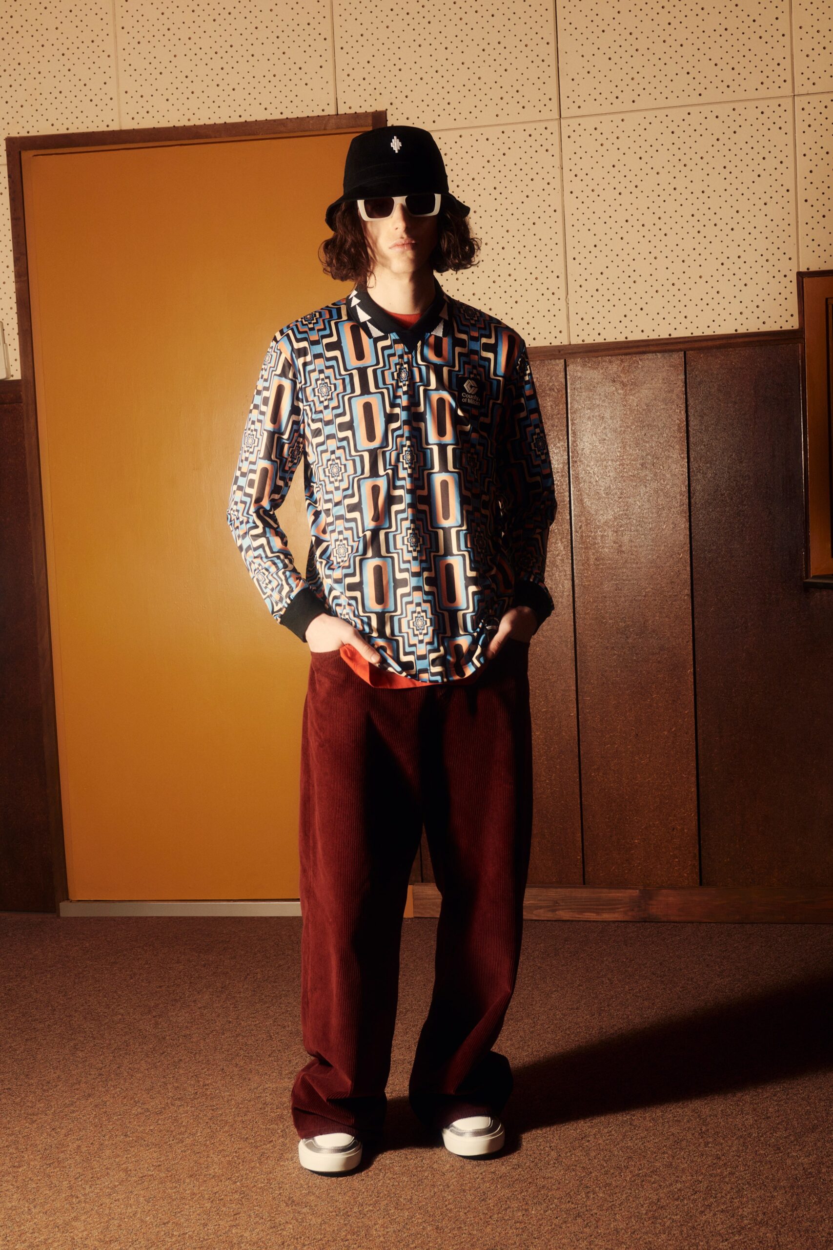 Marcelo Burlon County of Milan F/W 23 Menswear Look 17