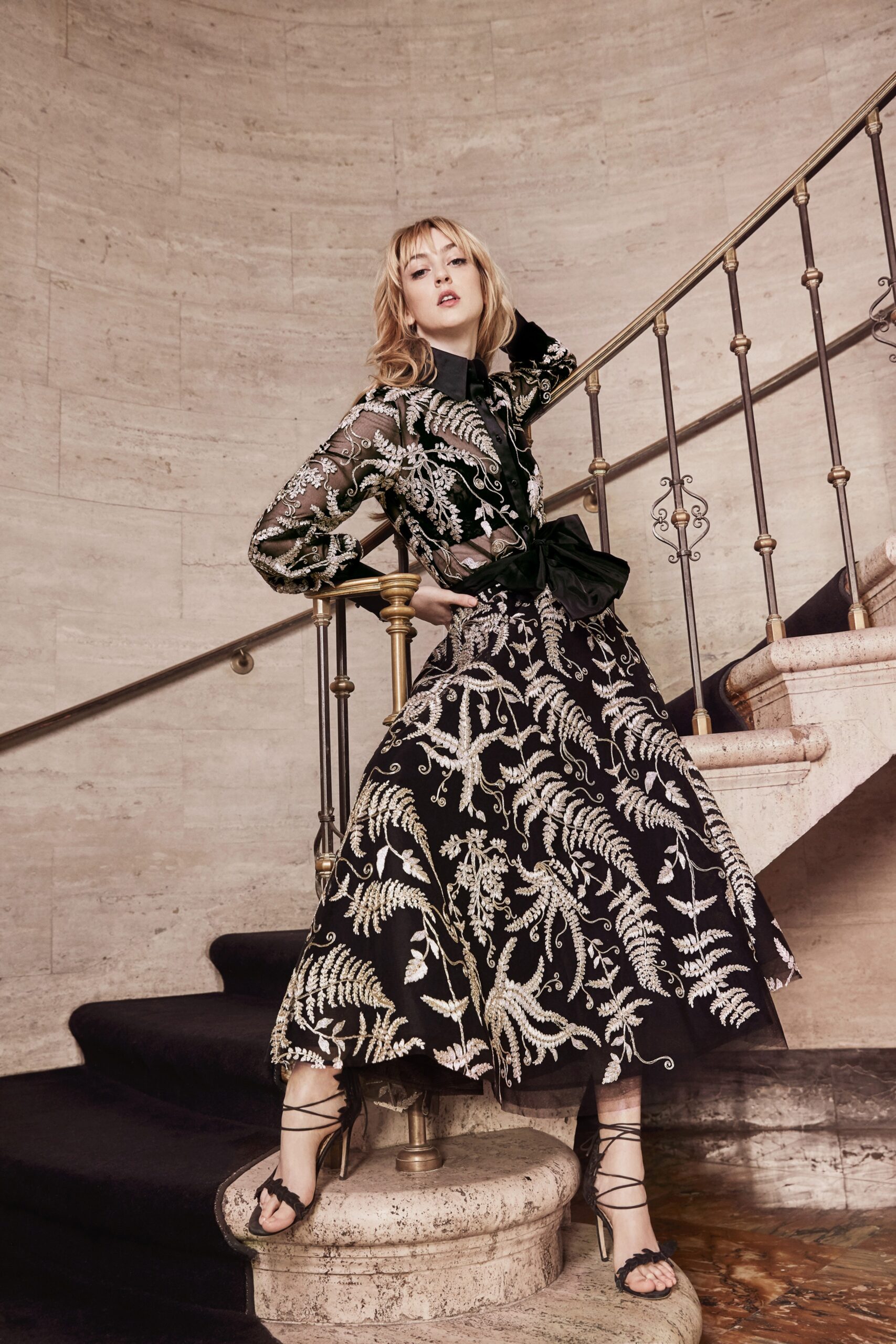 Marchesa F/W 19 Look 21