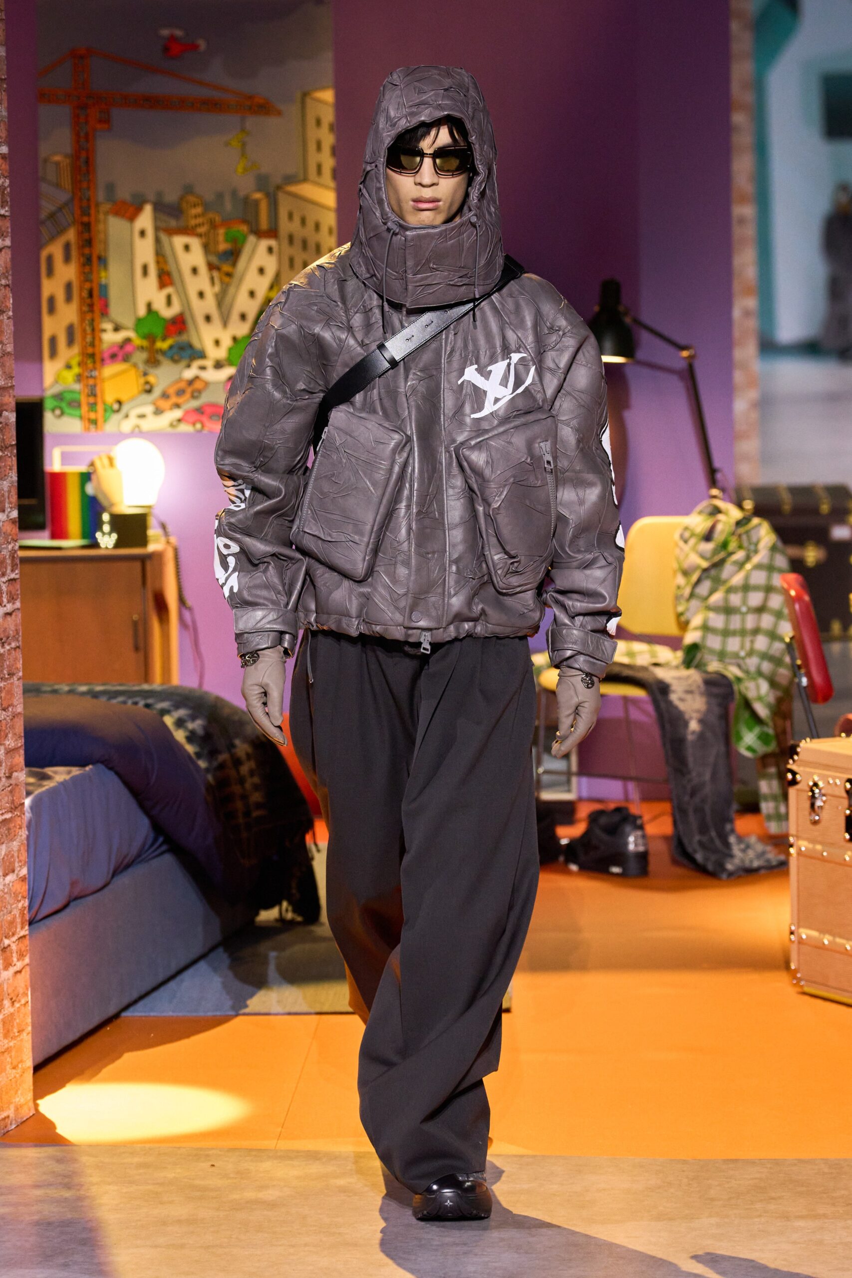 Louis Vuitton F/W 23 Menswear Look 21