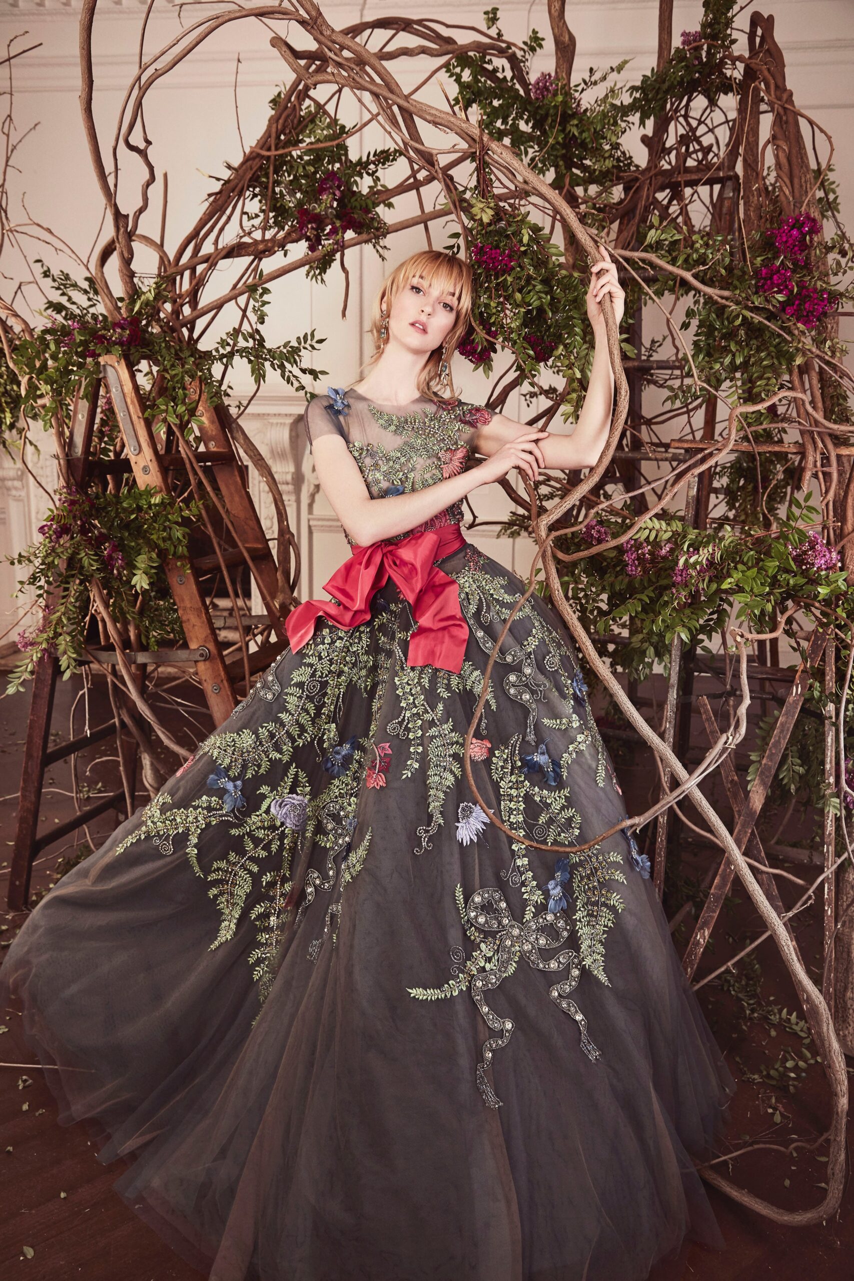 Marchesa F/W 19 Look 27