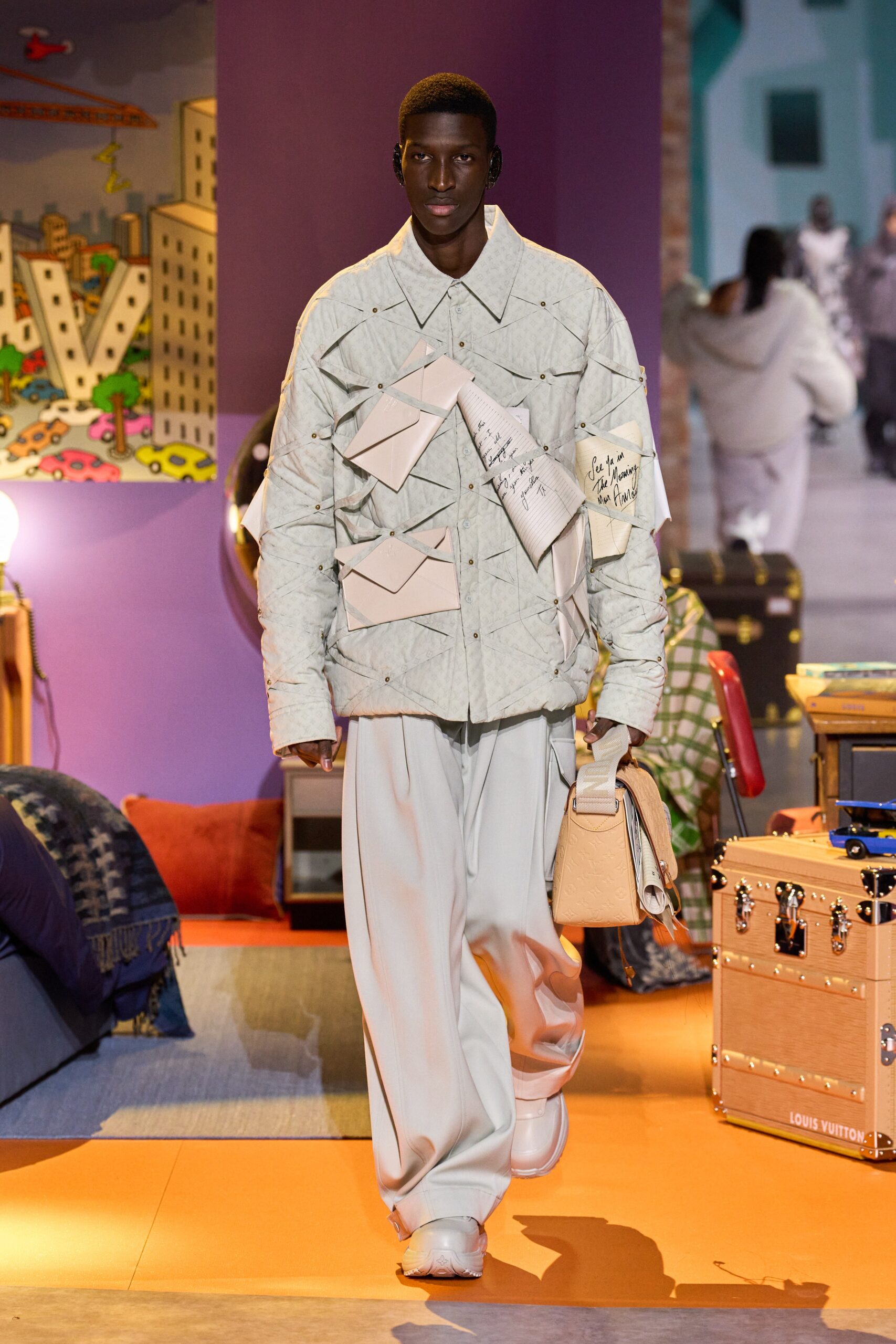 Louis Vuitton F/W 23 Menswear Look 27