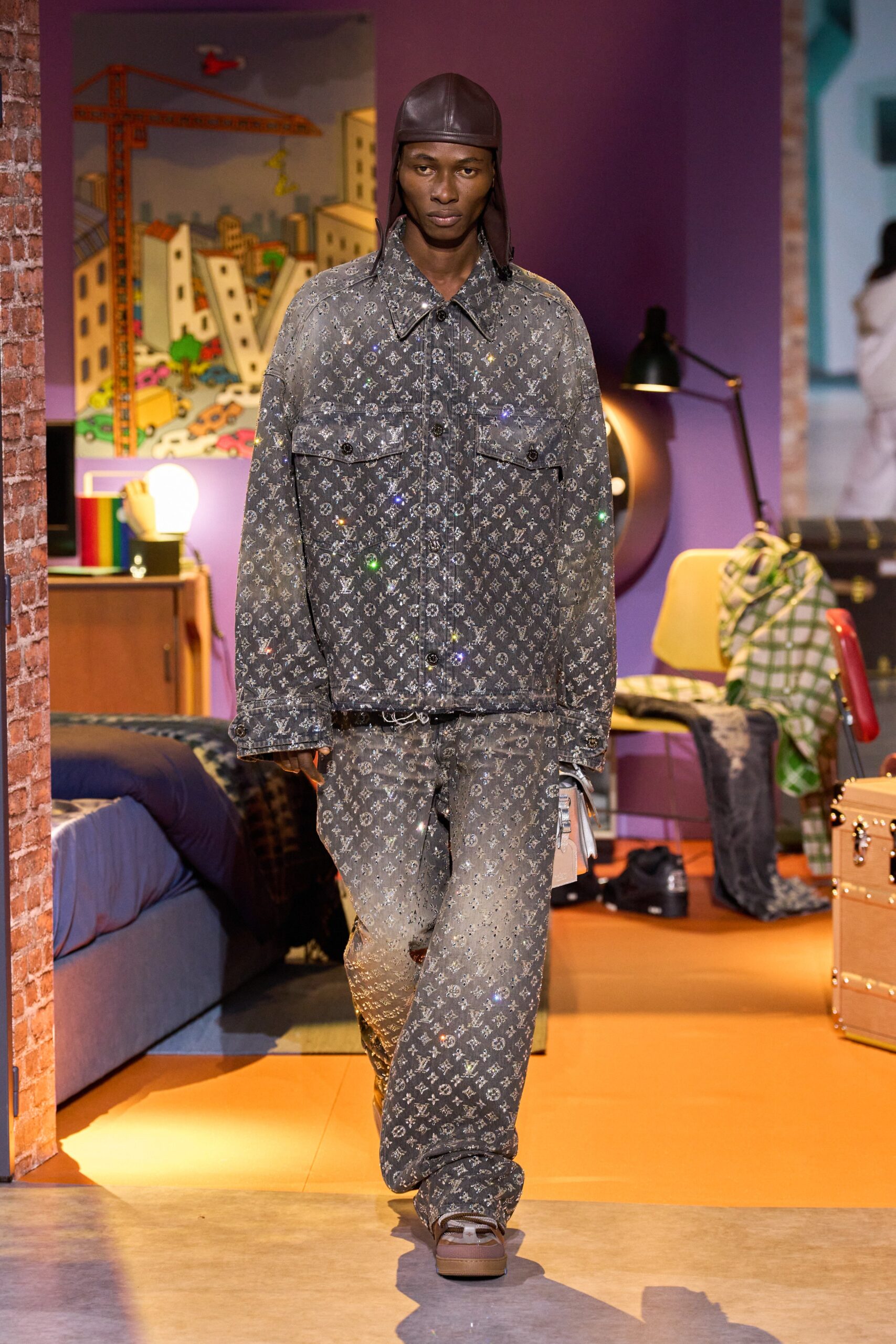 Louis Vuitton F/W 23 Menswear Look 28