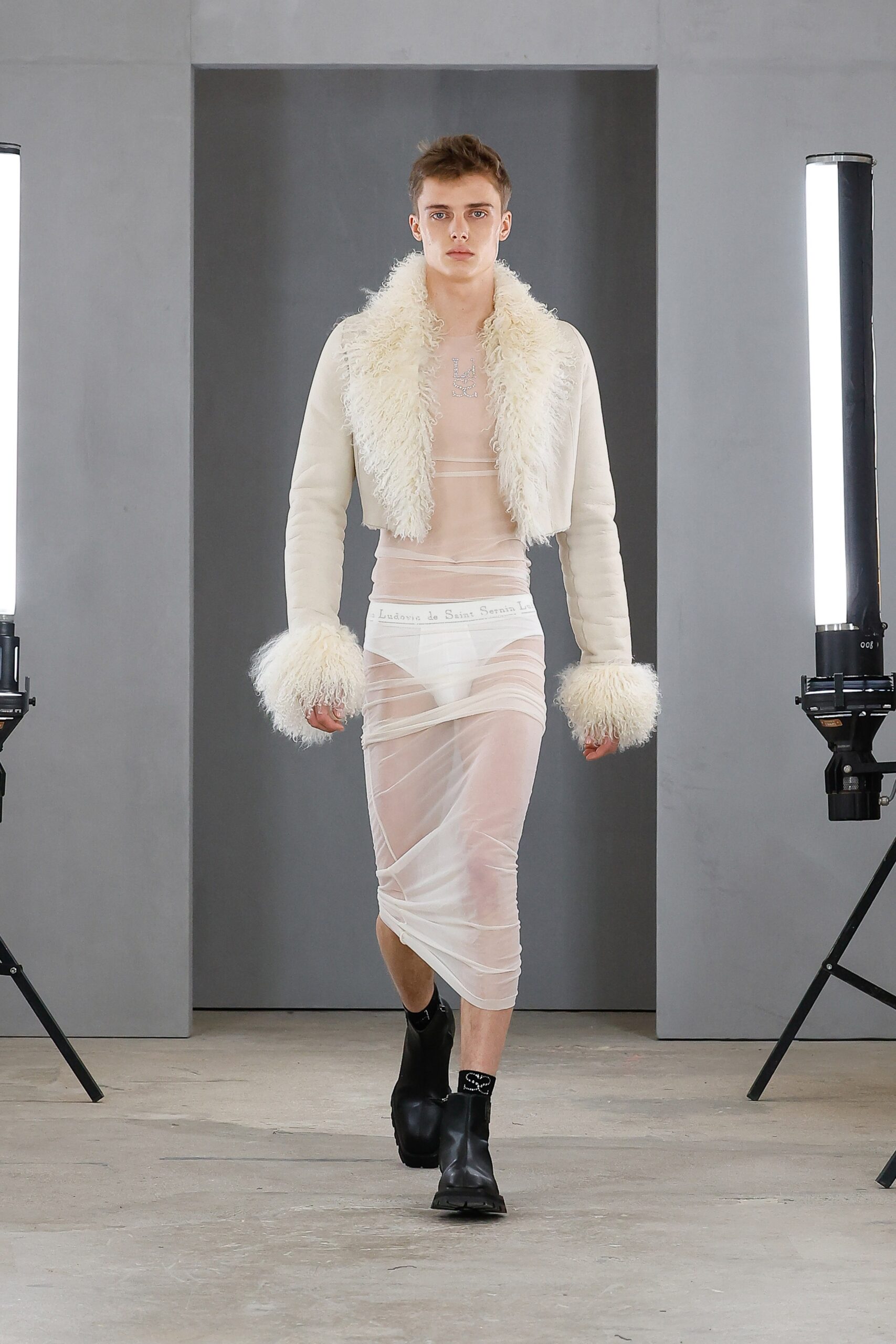 Ludovic de Saint Sernin F/W 23 Menswear Look 29