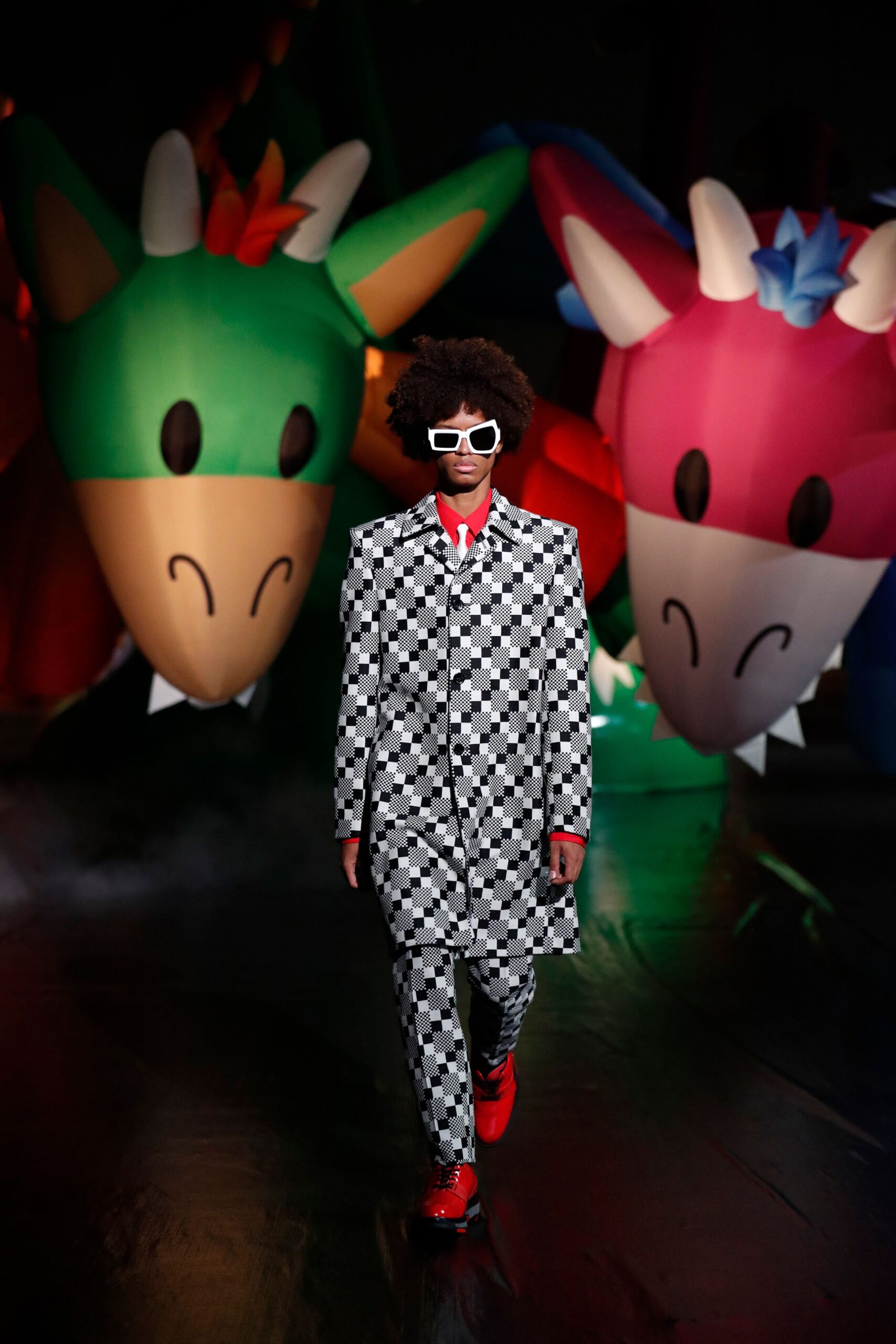 Louis Vuitton S/S 21 Menswear Look 43