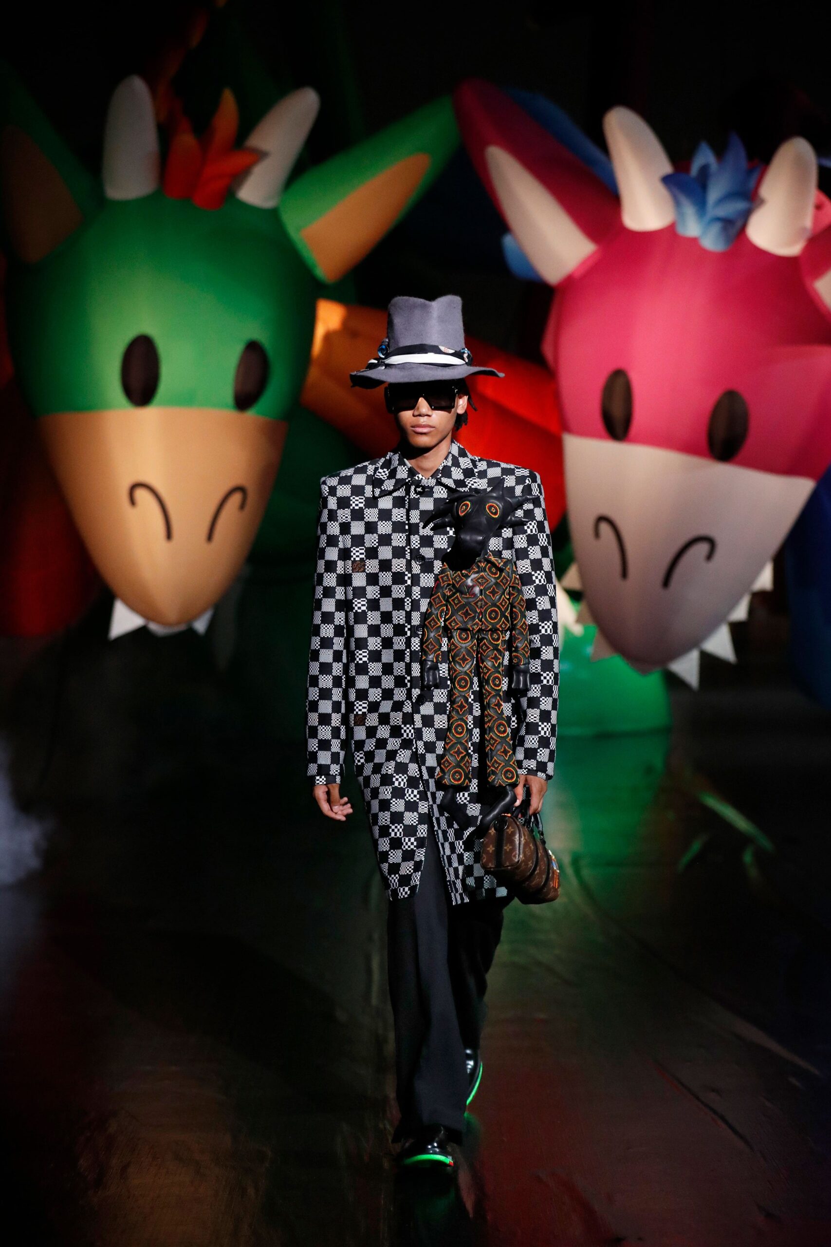 Louis Vuitton S/S 21 Menswear Look 45