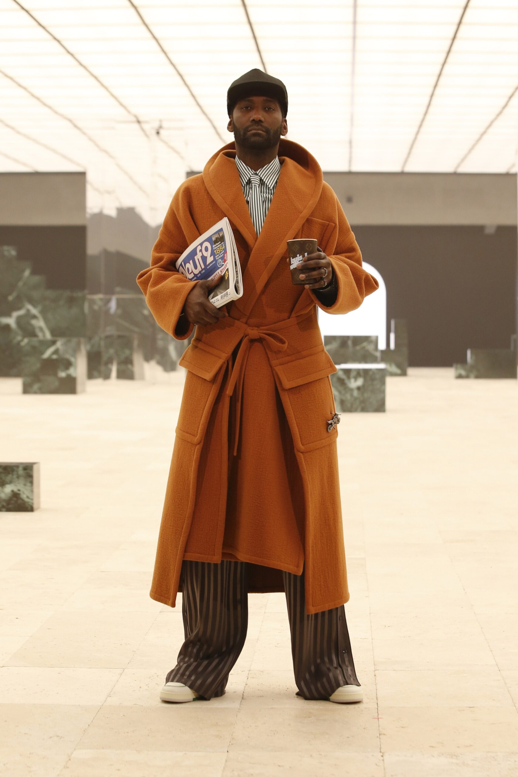 Louis Vuitton F/W 21 Menswear Look 46