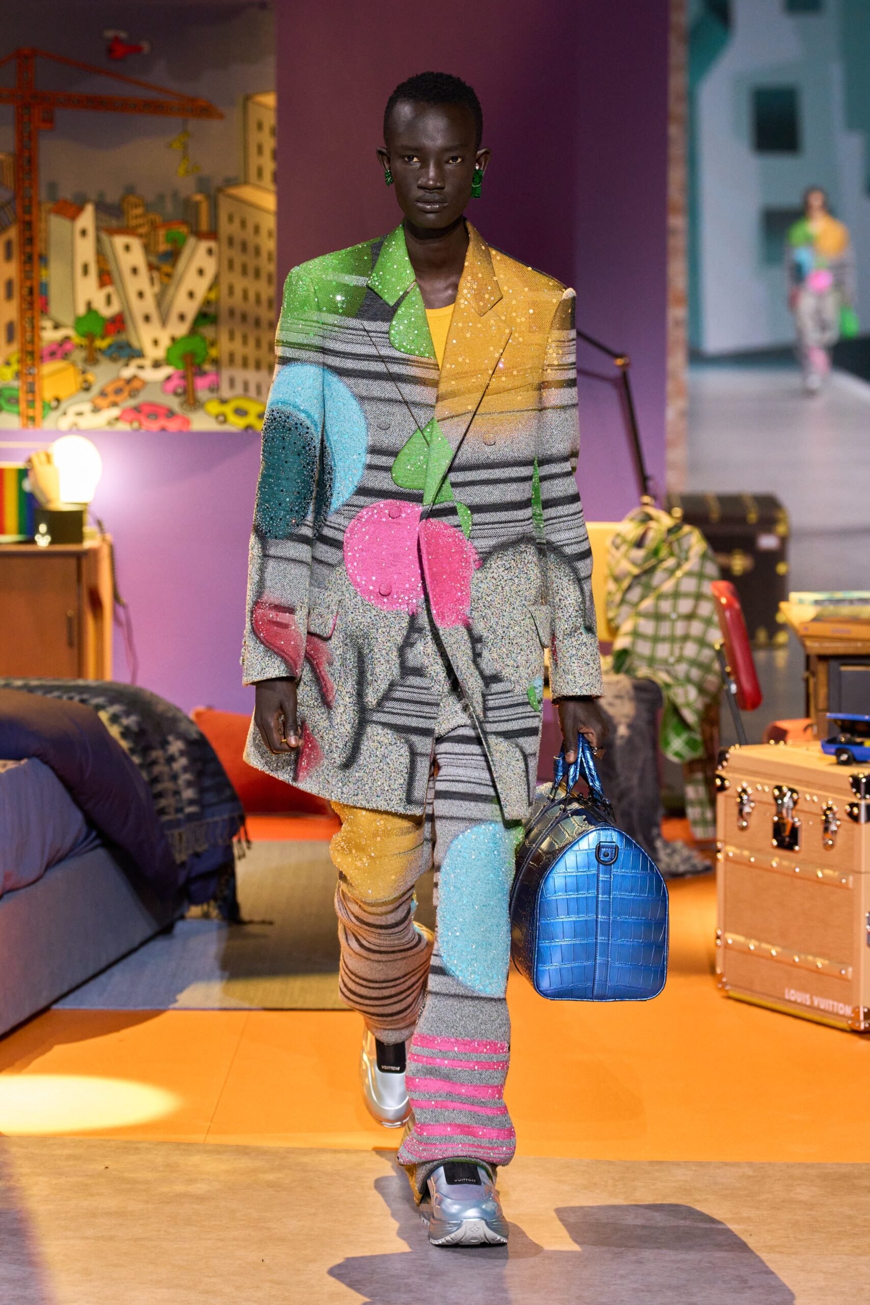 Louis Vuitton F/W 23 Menswear Look 46