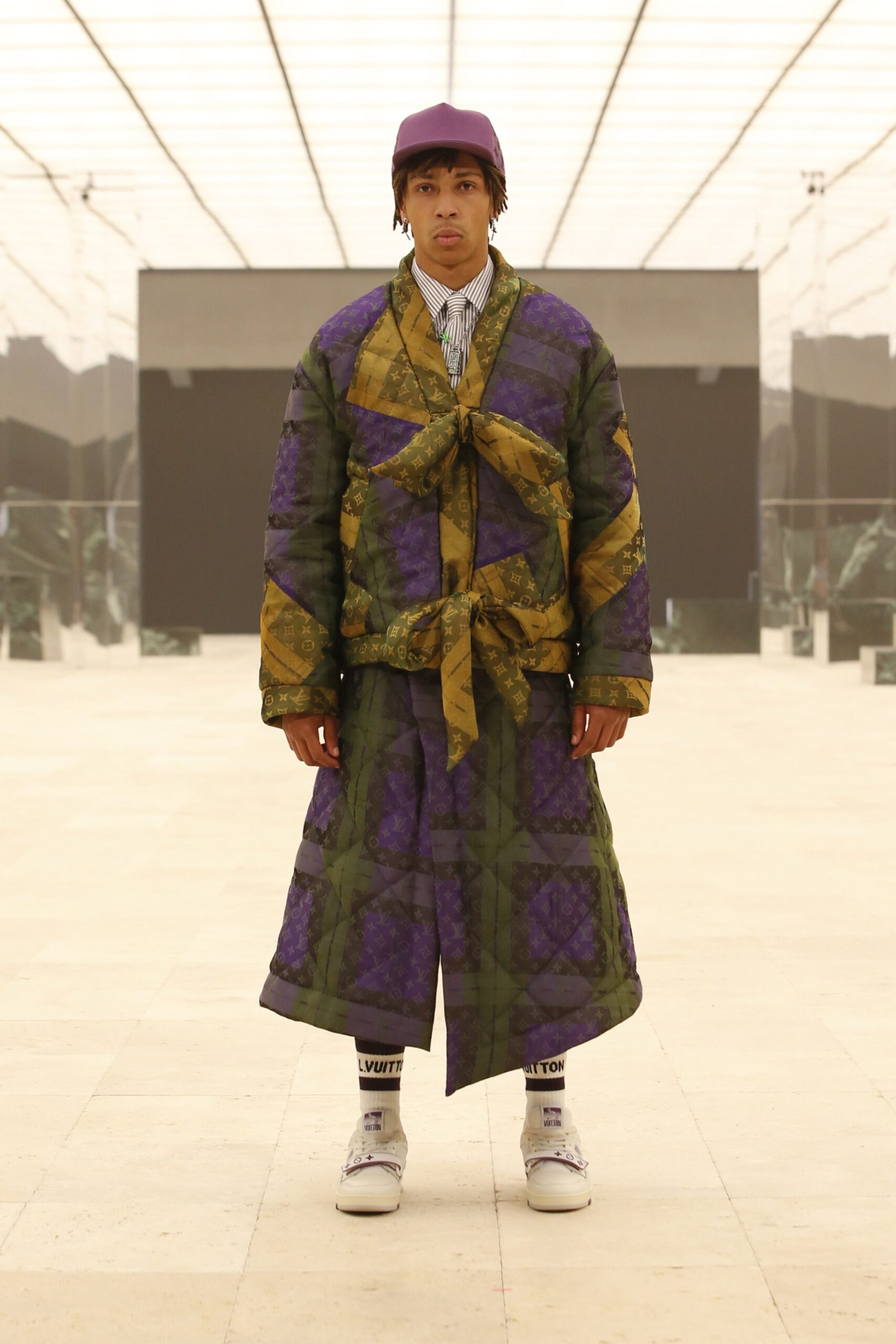 Louis Vuitton F/W 21 Menswear Look 47