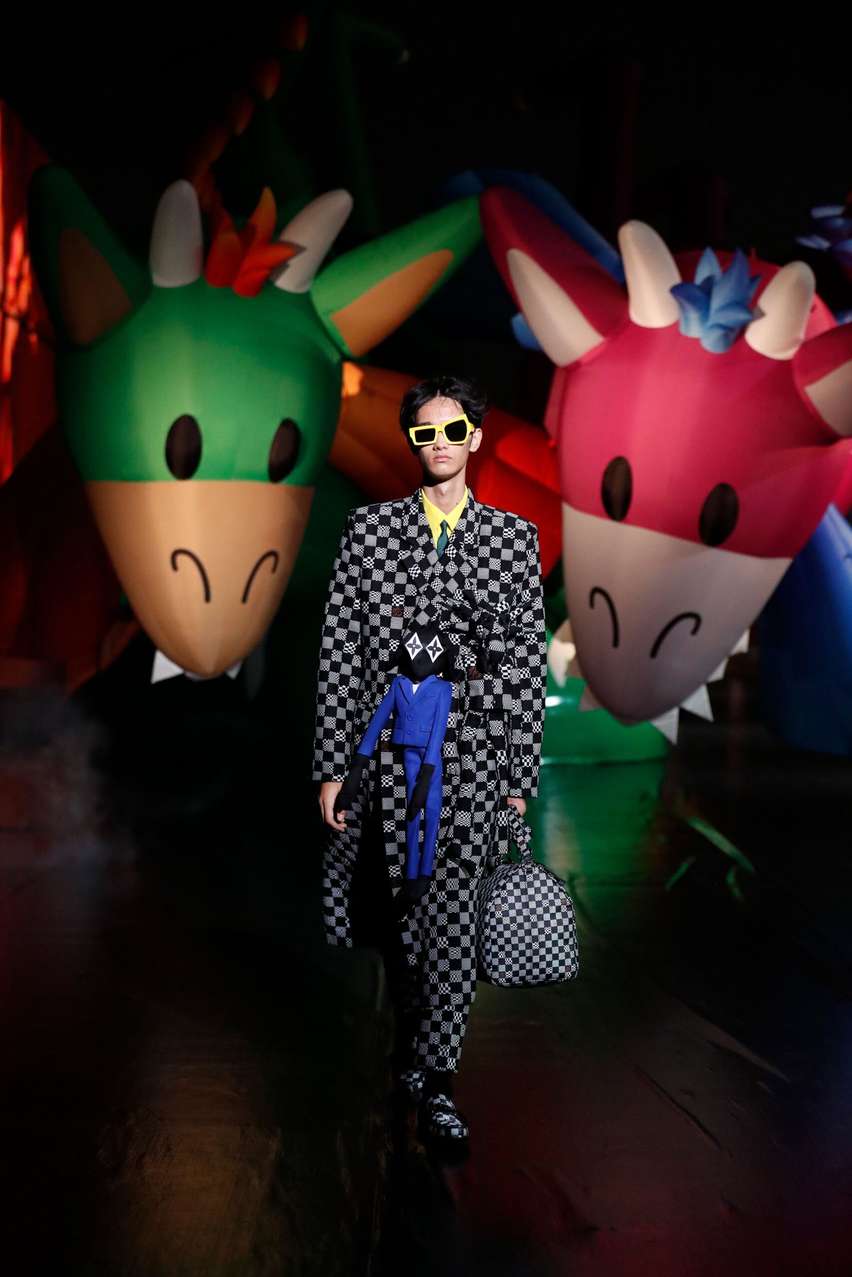 Louis Vuitton S/S 21 Menswear Look 49