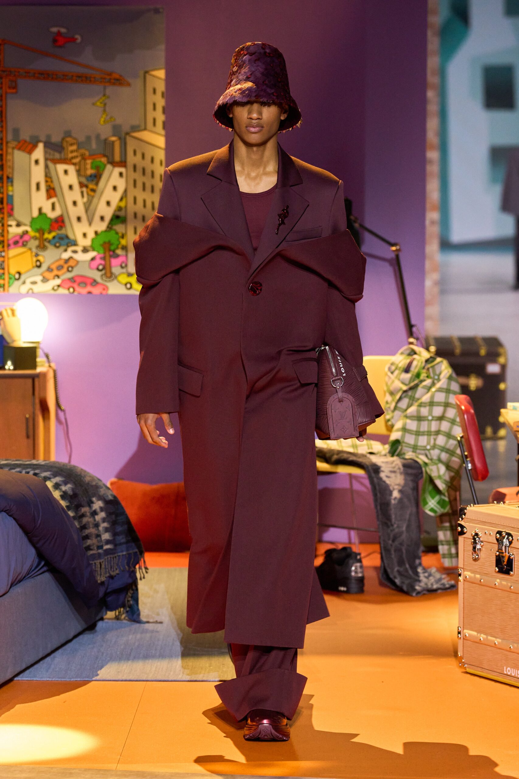 Louis Vuitton F/W 23 Menswear Look 49