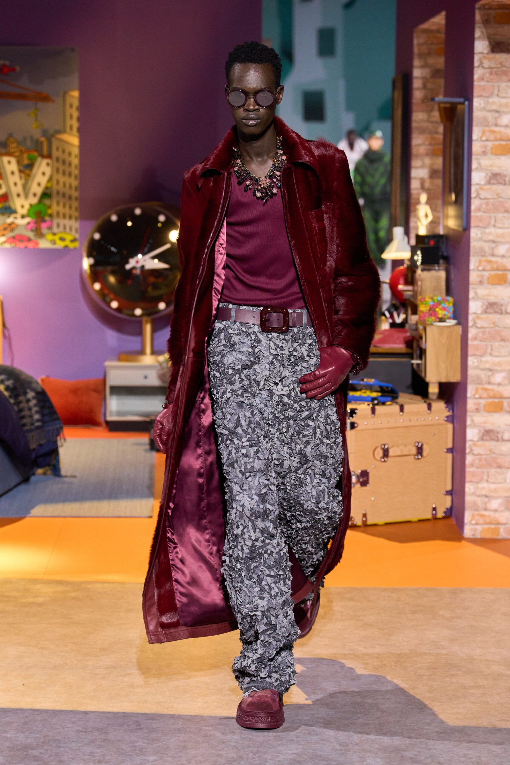 Louis Vuitton F/W 23 Menswear Look 54