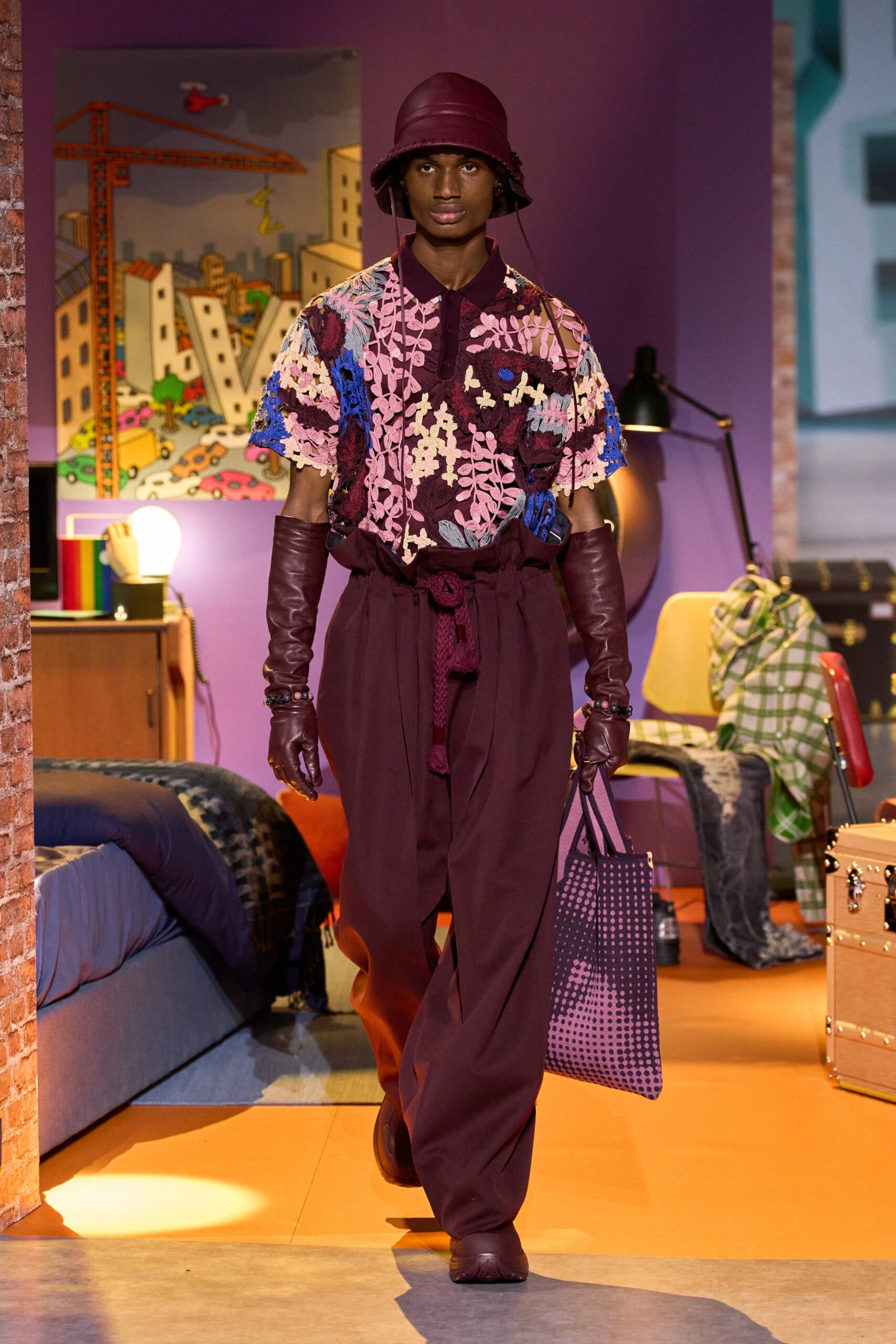 Louis Vuitton F/W 23 Menswear Look 55