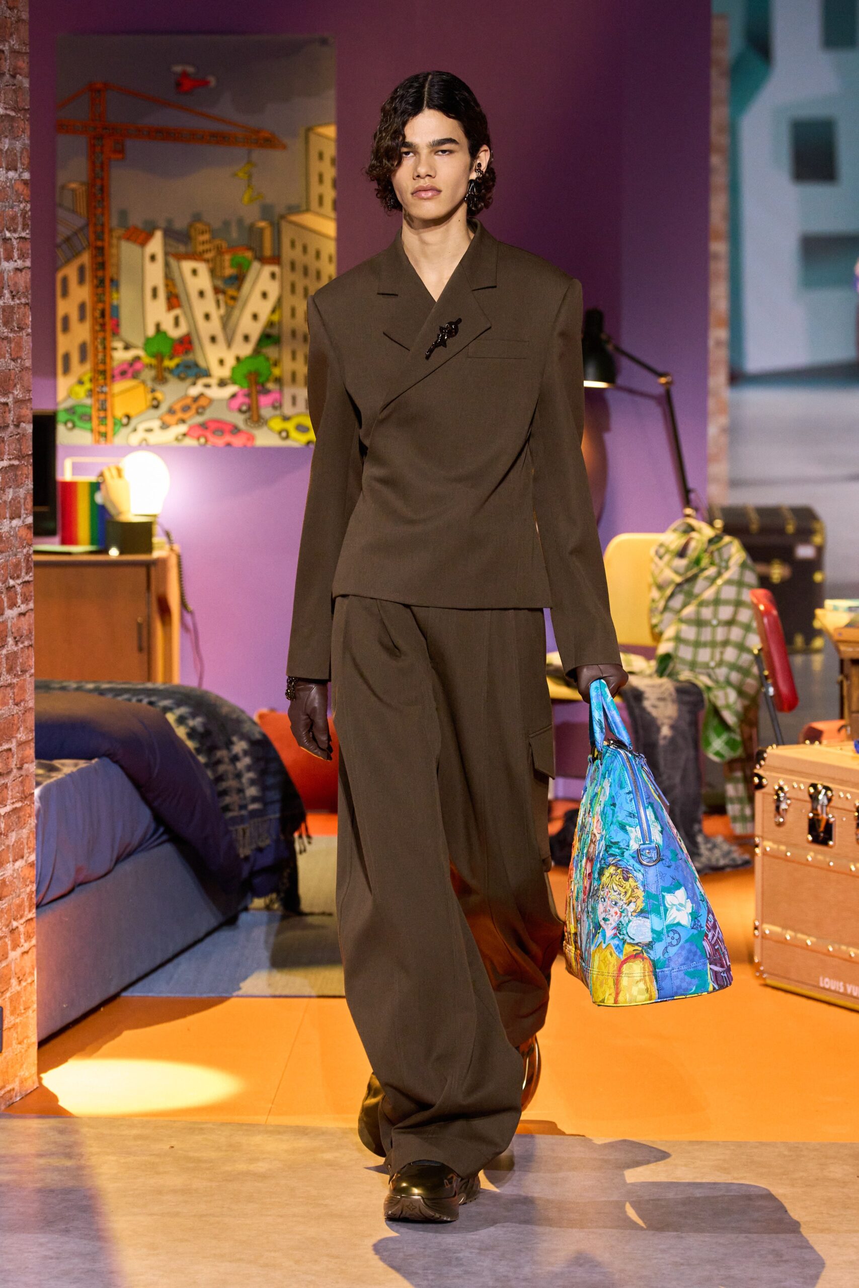 Louis Vuitton F/W 23 Menswear Look 61