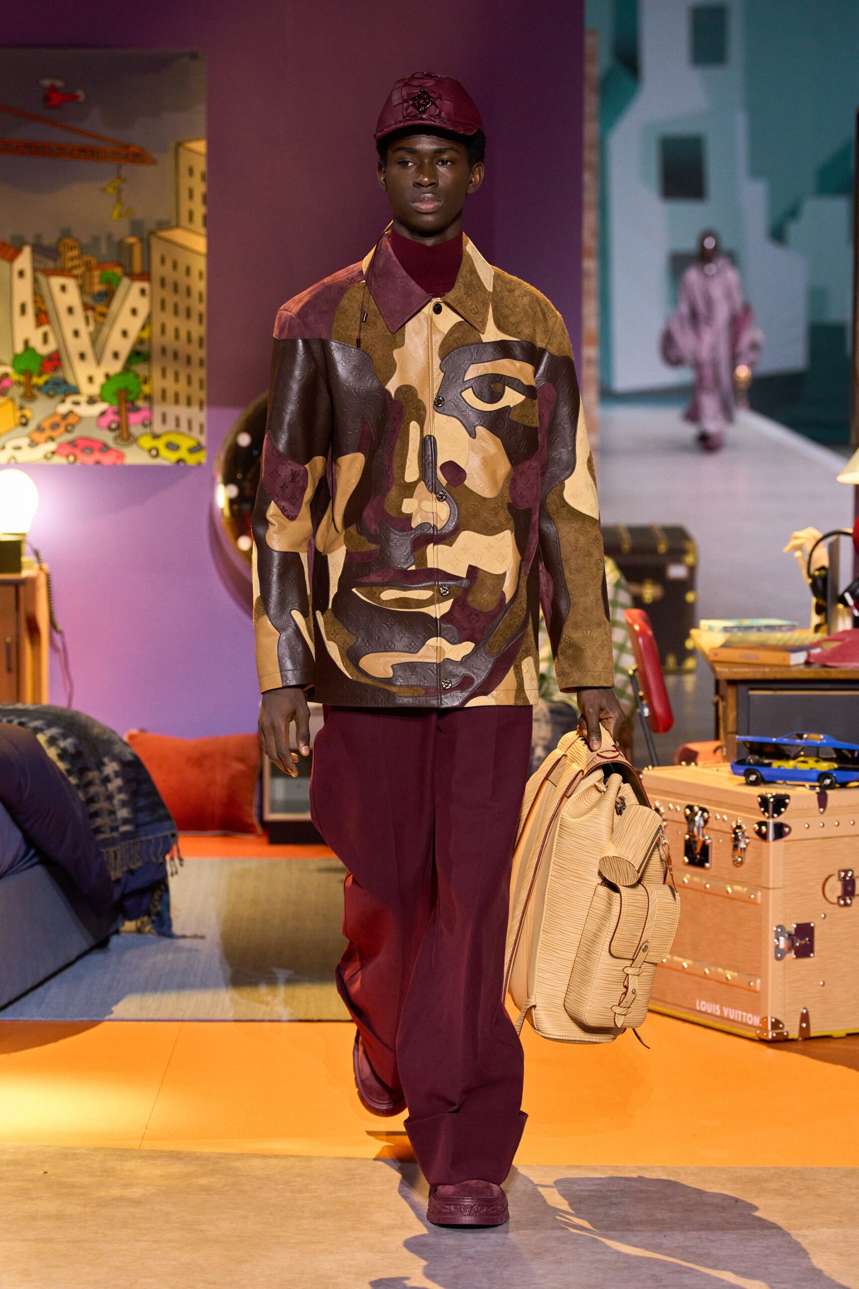 Louis Vuitton F/W 23 Menswear Look 63
