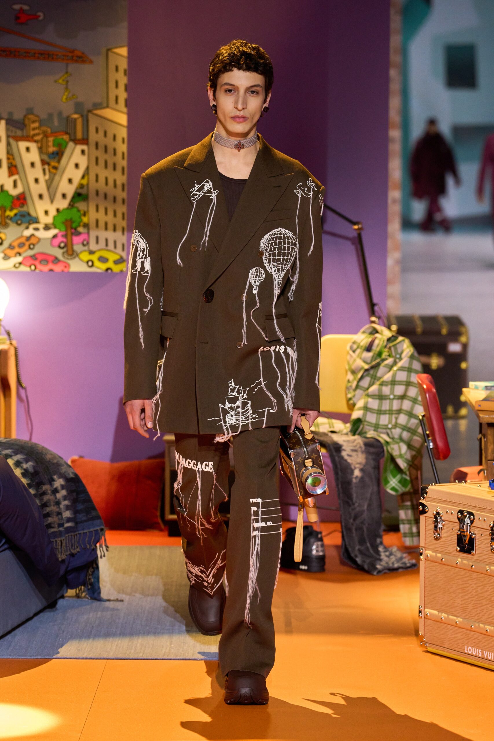 Louis Vuitton F/W 23 Menswear Look 65