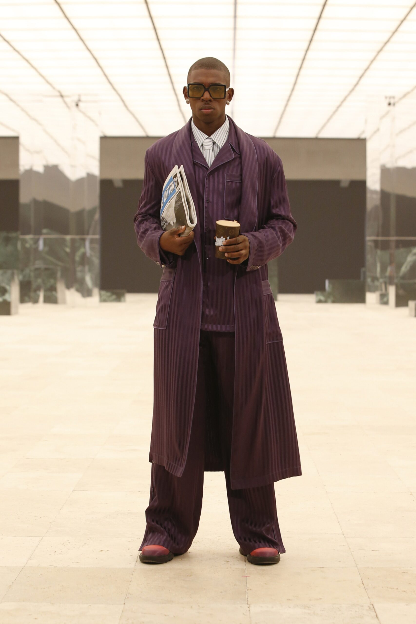 Louis Vuitton F/W 21 Menswear Look 69