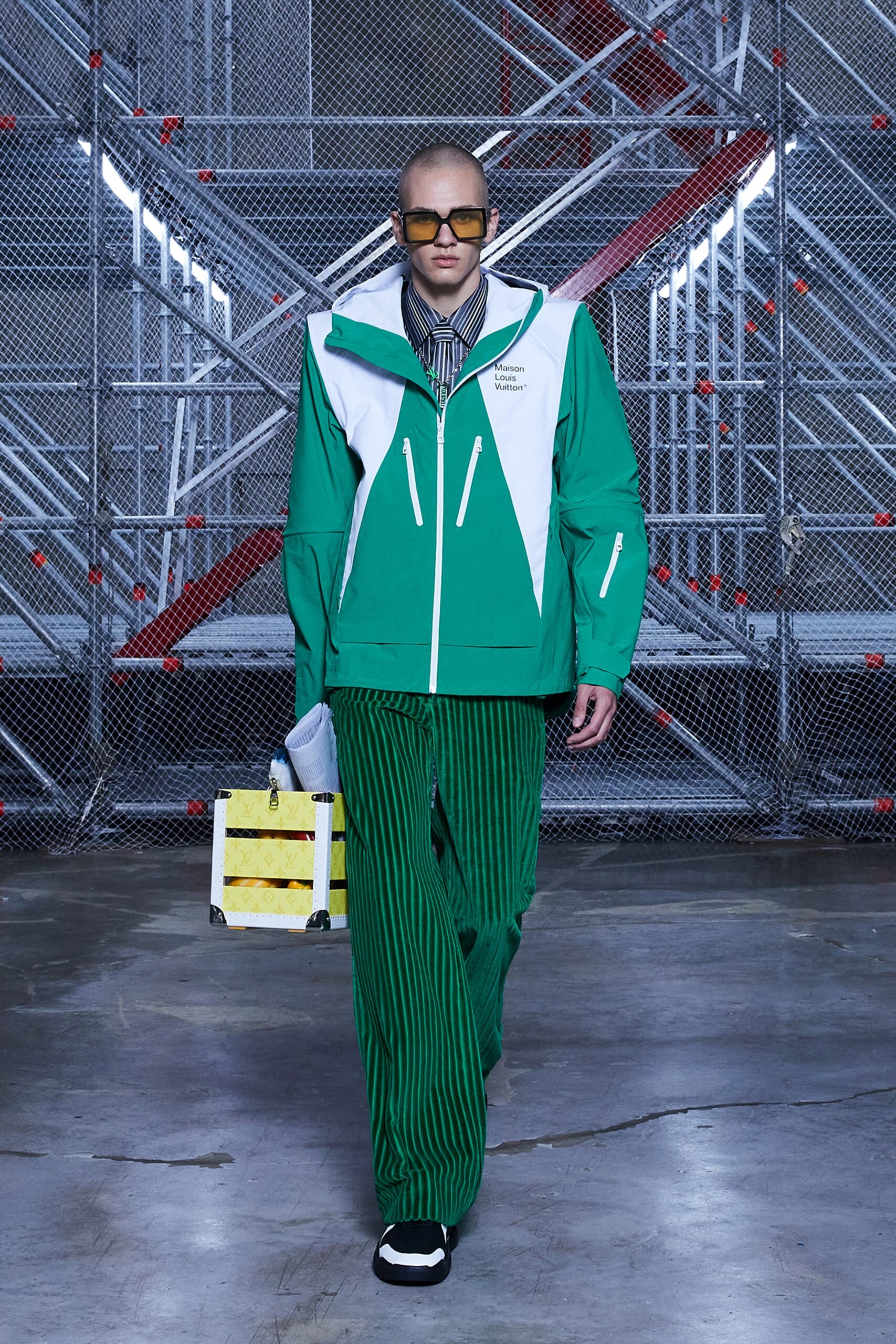 Louis Vuitton F/W 21 Menswear Look 74