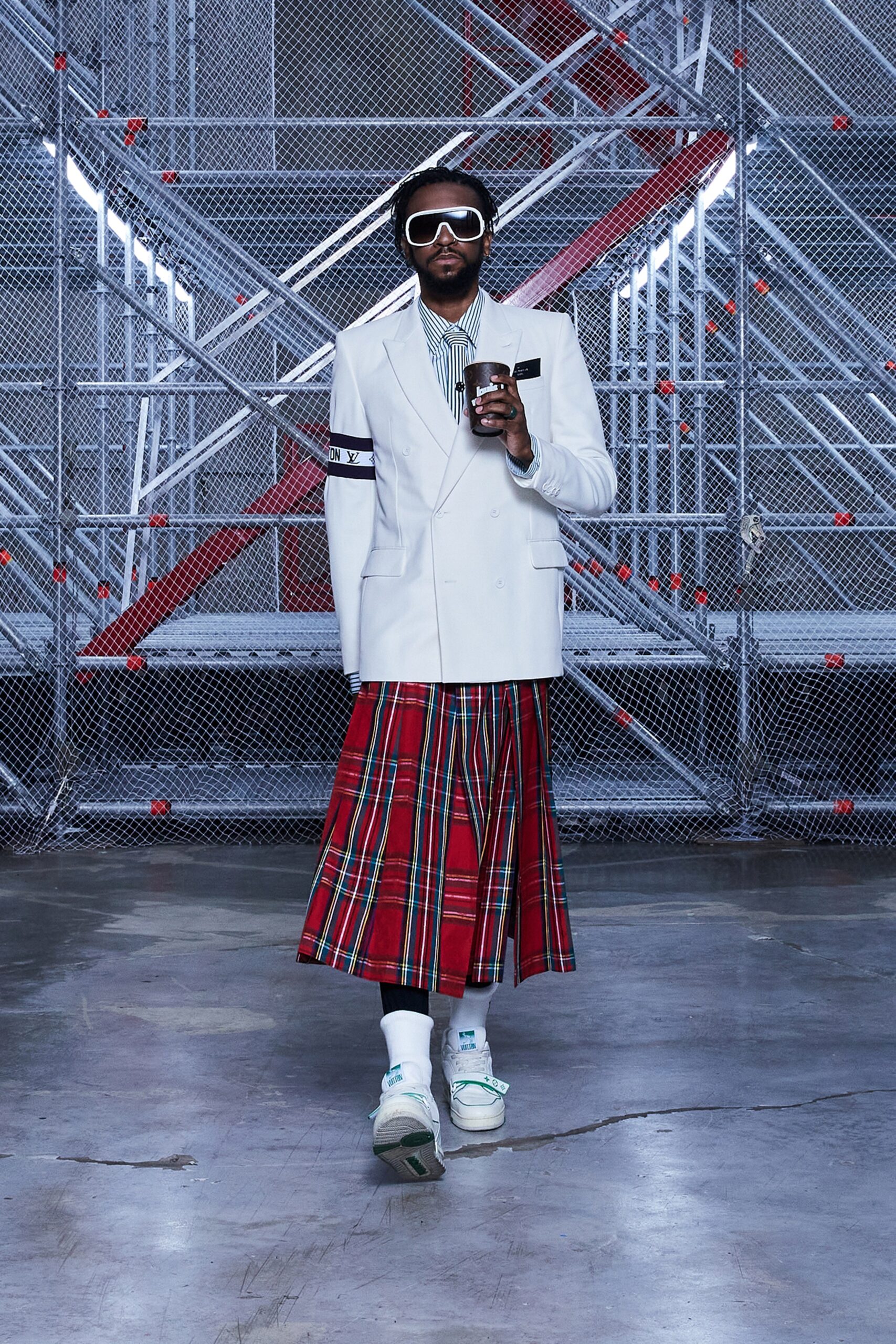 Louis Vuitton F/W 21 Menswear Look 92