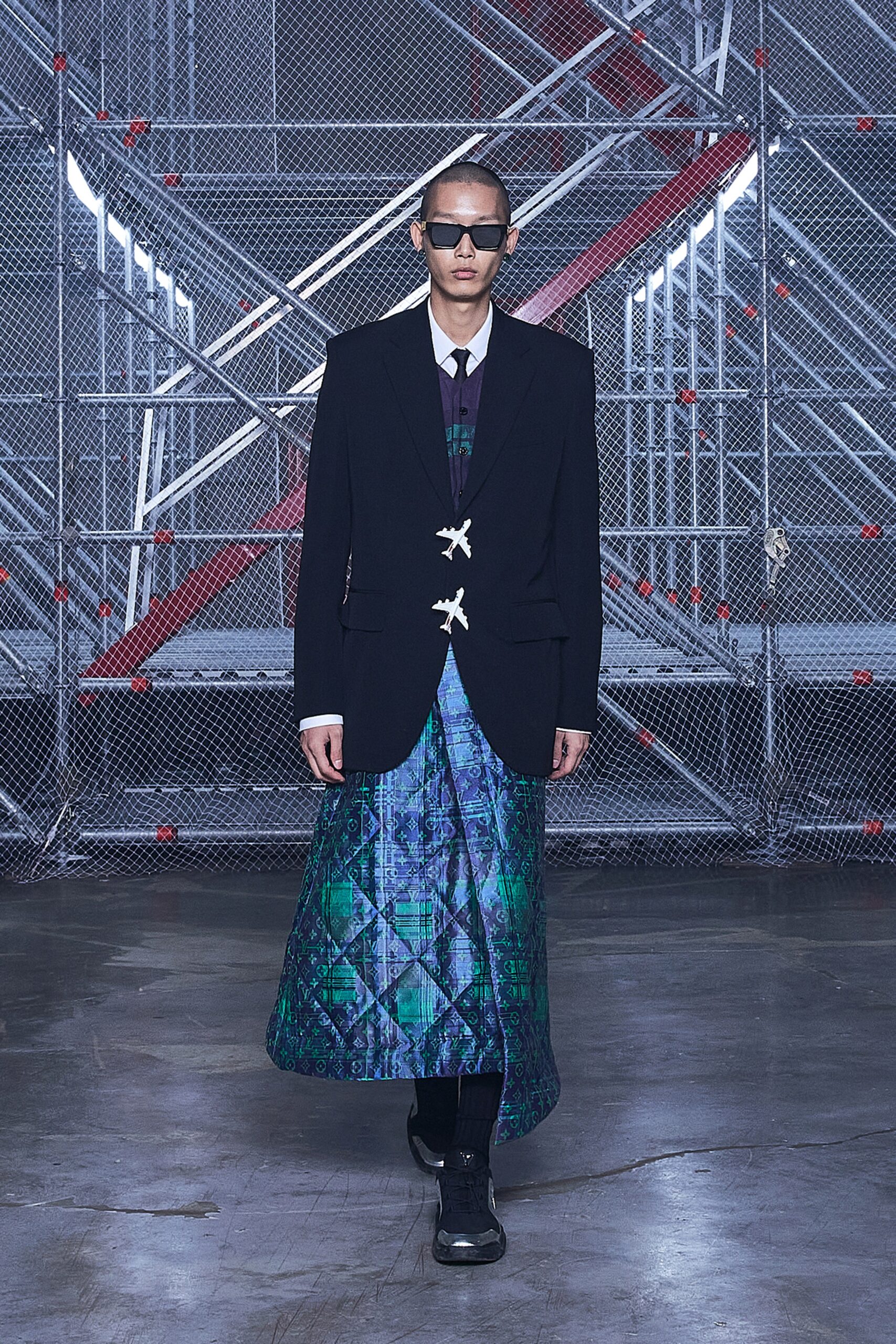 Louis Vuitton F/W 21 Menswear Look 95