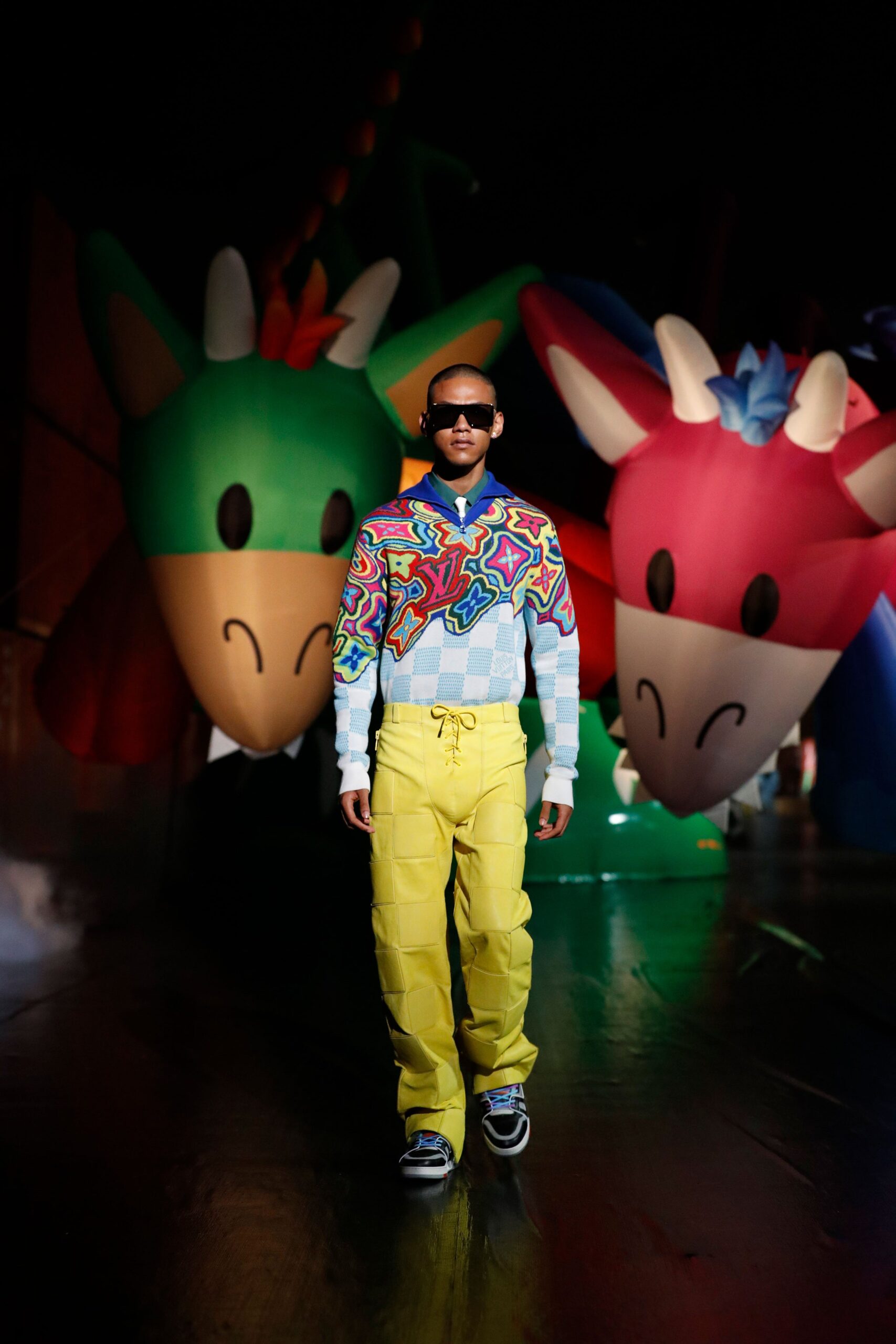 Louis Vuitton S/S 21 Menswear Look 99