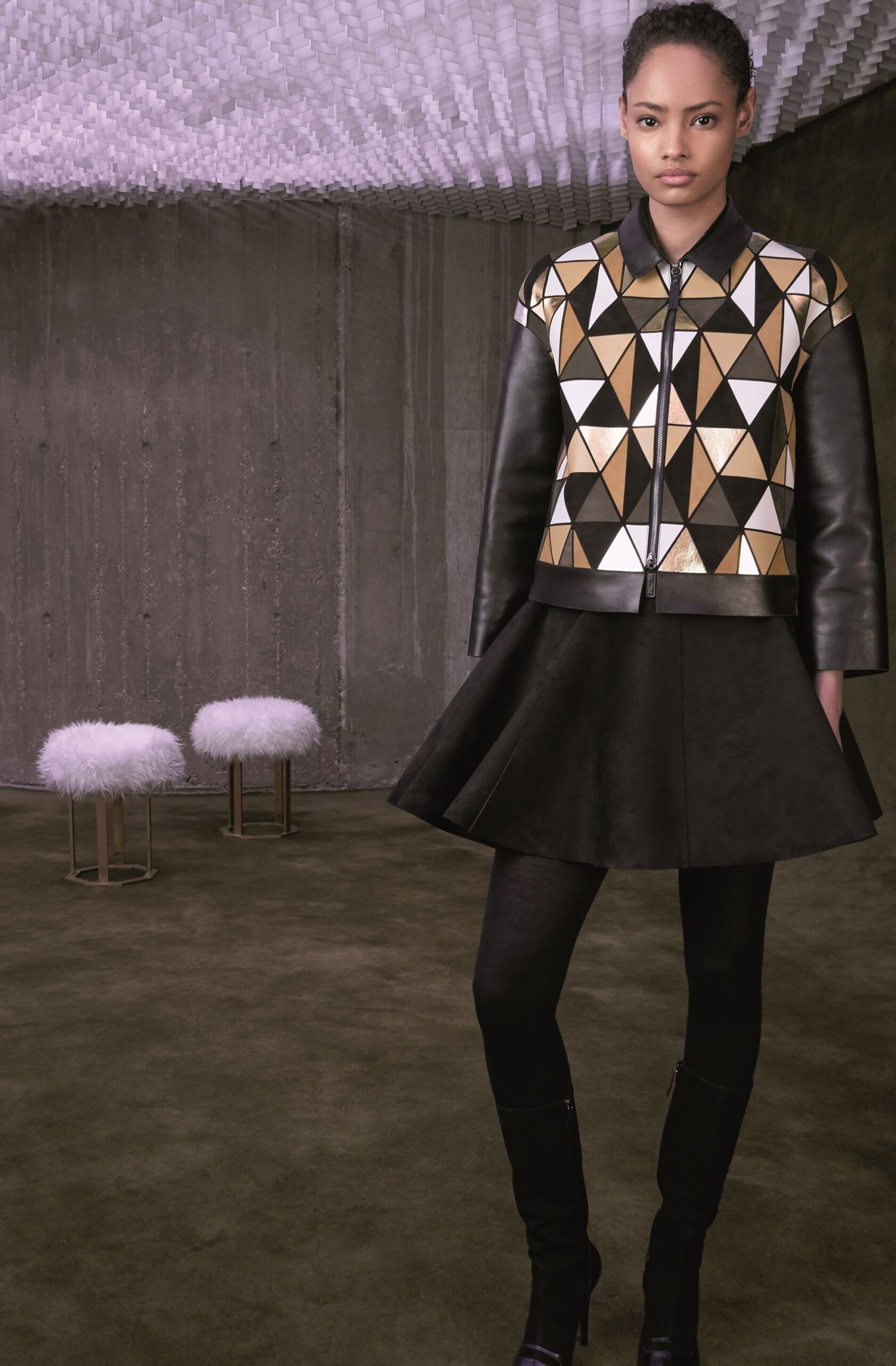 Longchamp F/W 17 Look 3