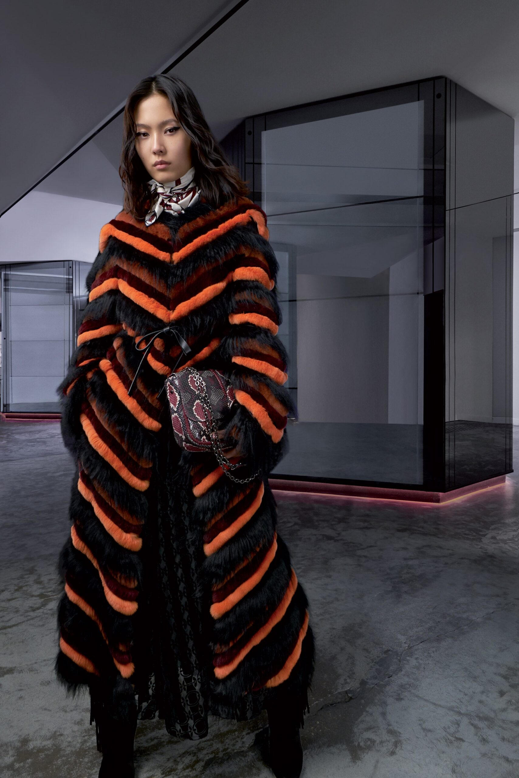 Longchamp F/W 18 Look 5
